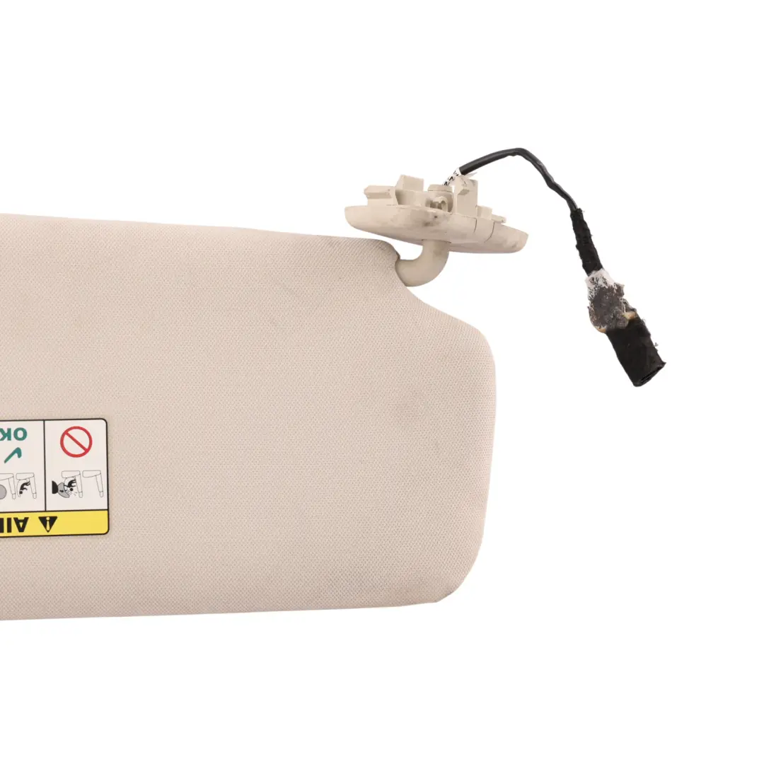Interior Sun Visor Cover Mirror Left N/S Beige to Range Rover Evoque L538 with Part number LR027552 Range Rover Evoque L538 Interior Sun Visor Cover Mirror Left N/S Beige - SKU RHD-LR027552 - Part number LR027552