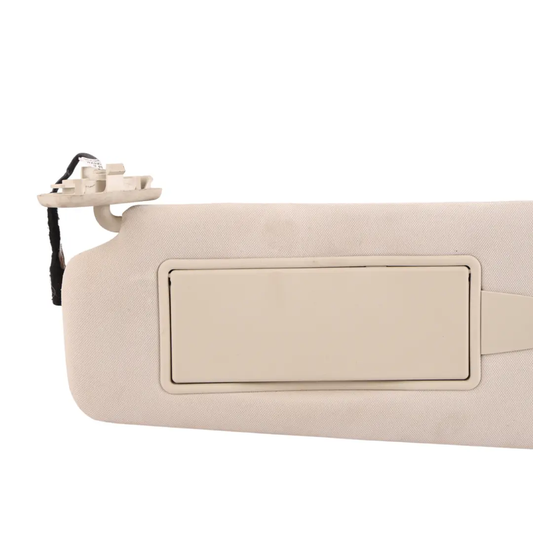 Range Rover Evoque L538 Interior Sun Visor Cover Mirror Left N/S Beige - SKU RHD-LR027552 - Part number LR027552