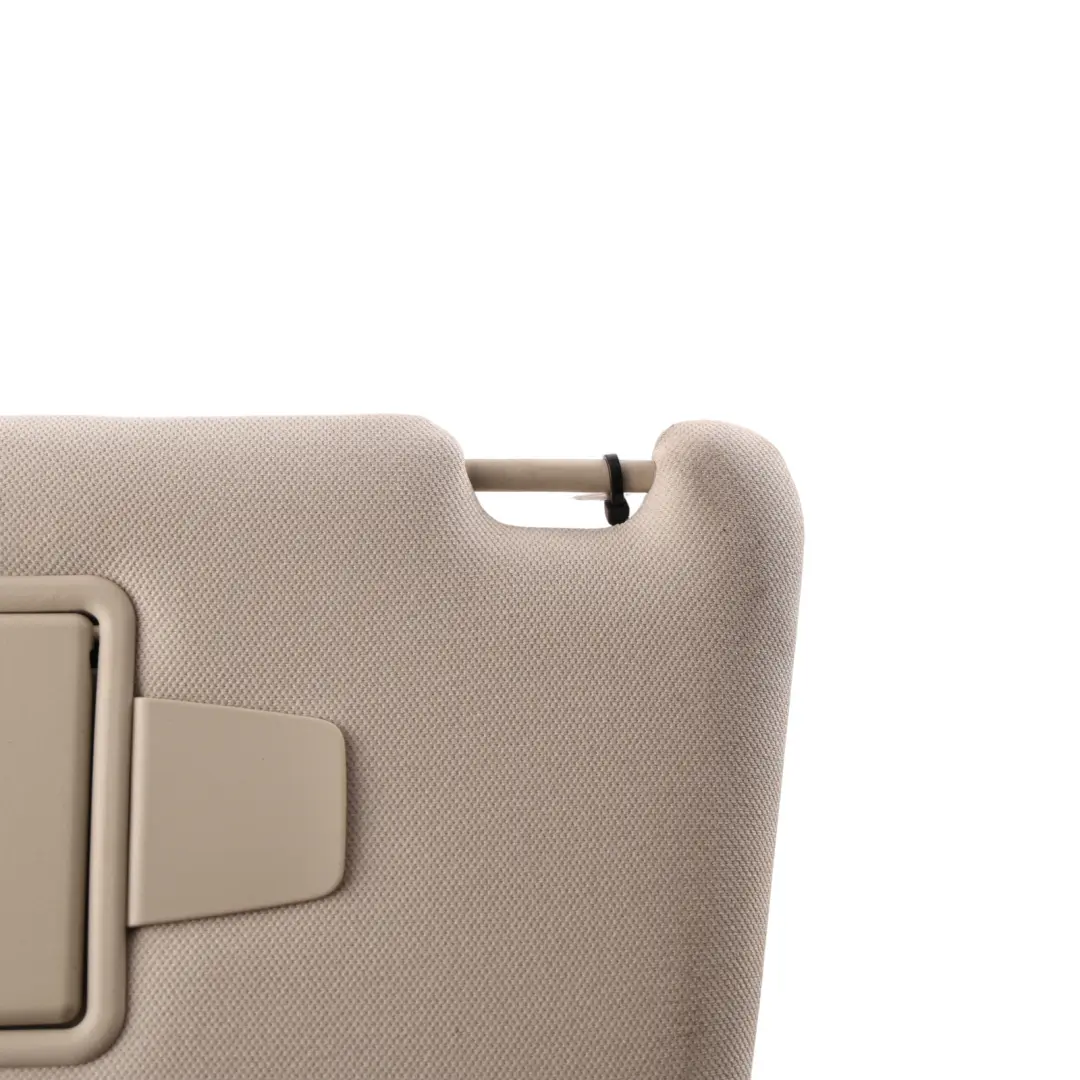 Range Rover Evoque L538 Interior Sun Visor Cover Mirror Left N/S Beige - SKU RHD-LR027552 - Part number LR027552