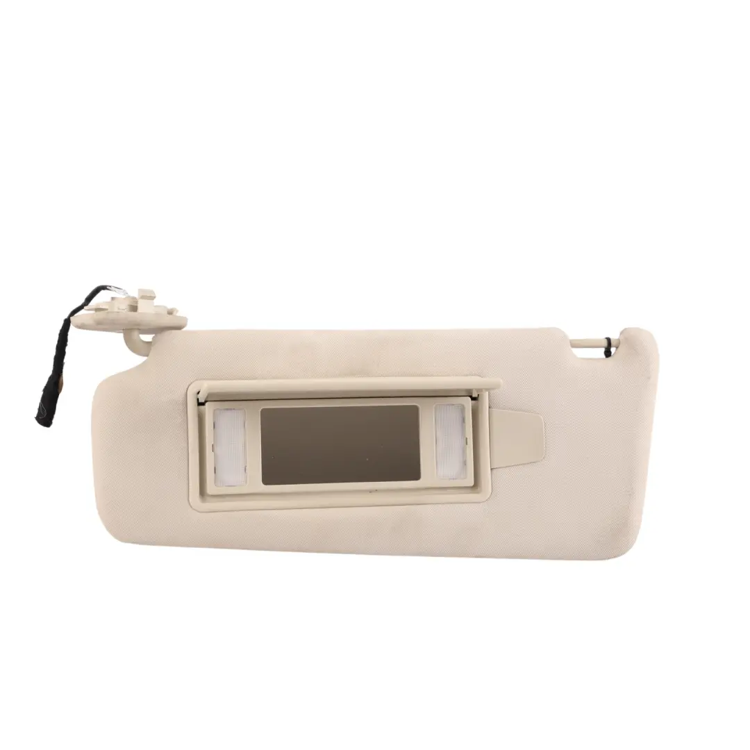 Range Rover Evoque L538 Interior Sun Visor Cover Mirror Left N/S Beige - SKU RHD-LR027552 - Part number LR027552