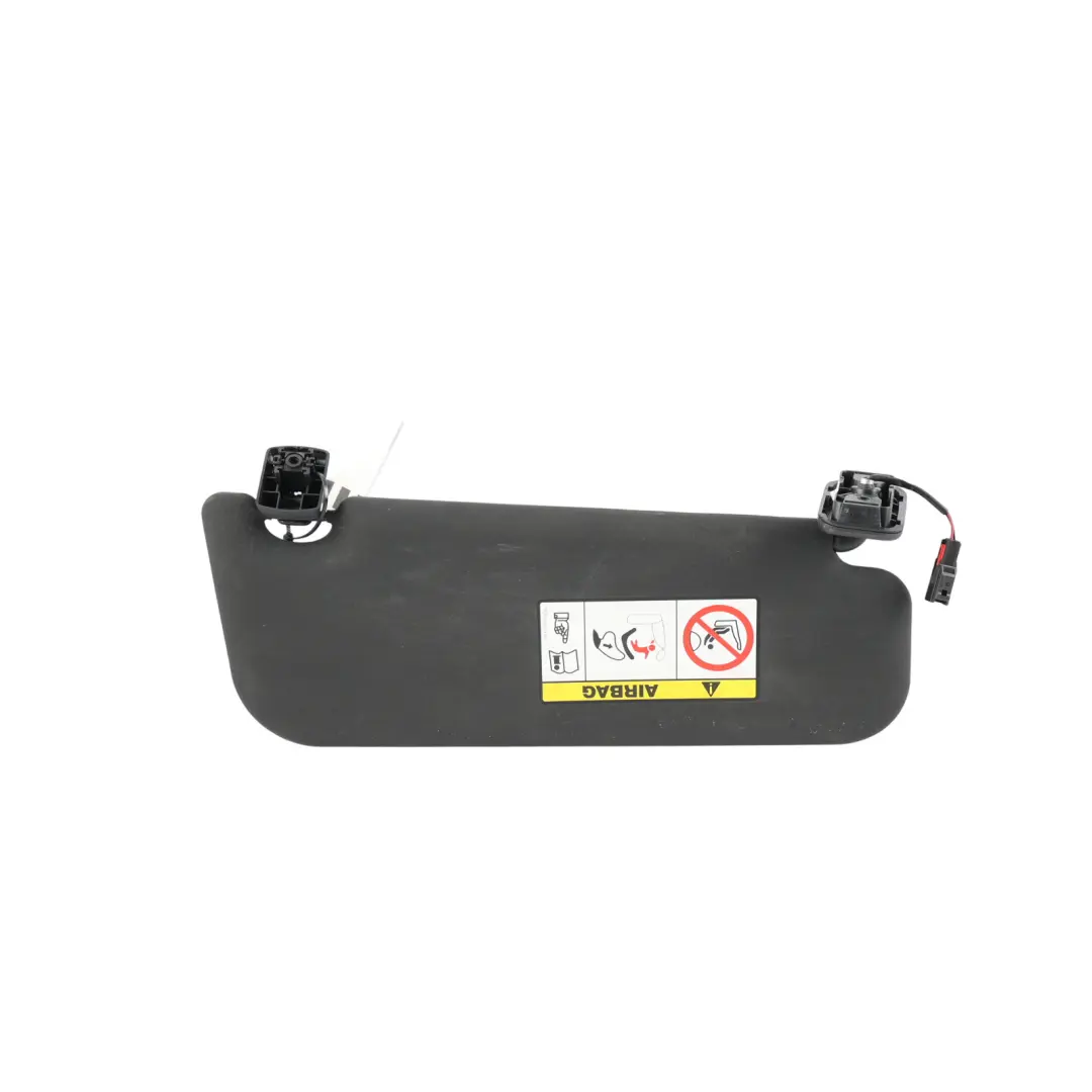 Range Rover Evoque L551 Sun Visor Trim Panel Front Left N/S Black - SKU RHD-LR122935 - Part number LR122935