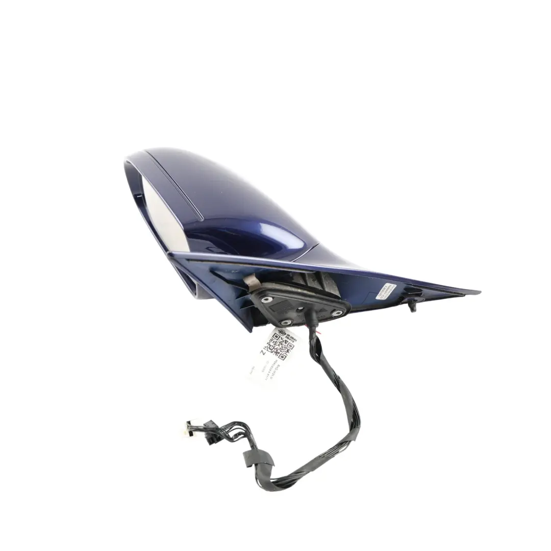 Mercedes SLK R171 Door Wing Mirror Left N/S Power Fold Mystic Blue Metallic 032 - SKU RHD-A1718101576-MBLU - Part number A1718101576