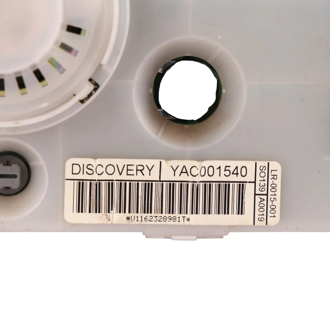 Land Rover Discovery 2 L318 Instrument Cluster Speedo Diesel Manual - SKU RHD-YAC001540 - Part number YAC001540