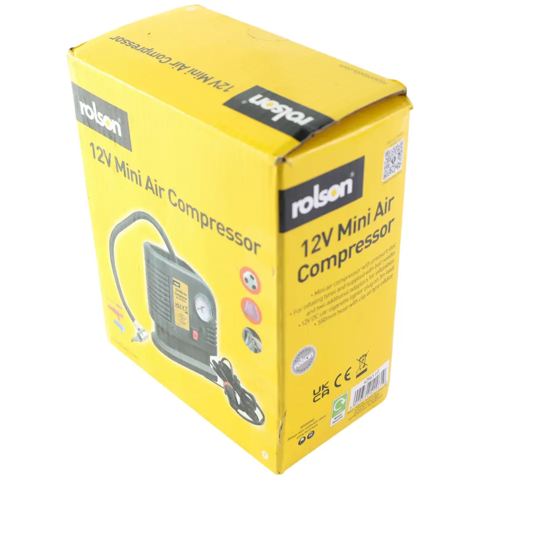 PSI Mini Air Compressor to DC 12V 250 with Part number ROLSON DC 12V 250 PSI Mini Air Compressor - SKU ROLSON - Part number ROLSON