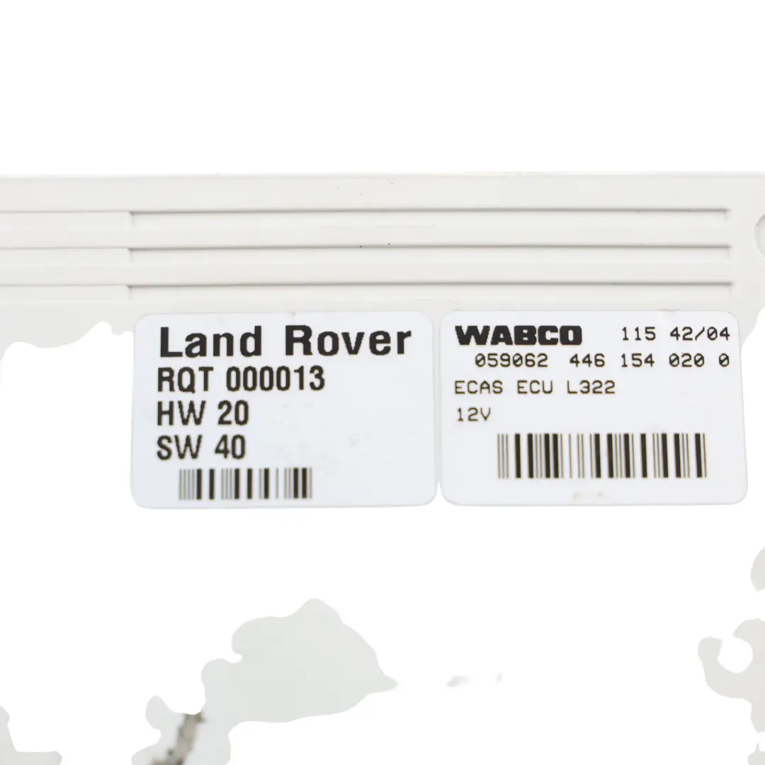 Range Rover L322 Luftfederung Steuergerät Modul ECU - SKU RQT000013 - Teilenummer RQT000013