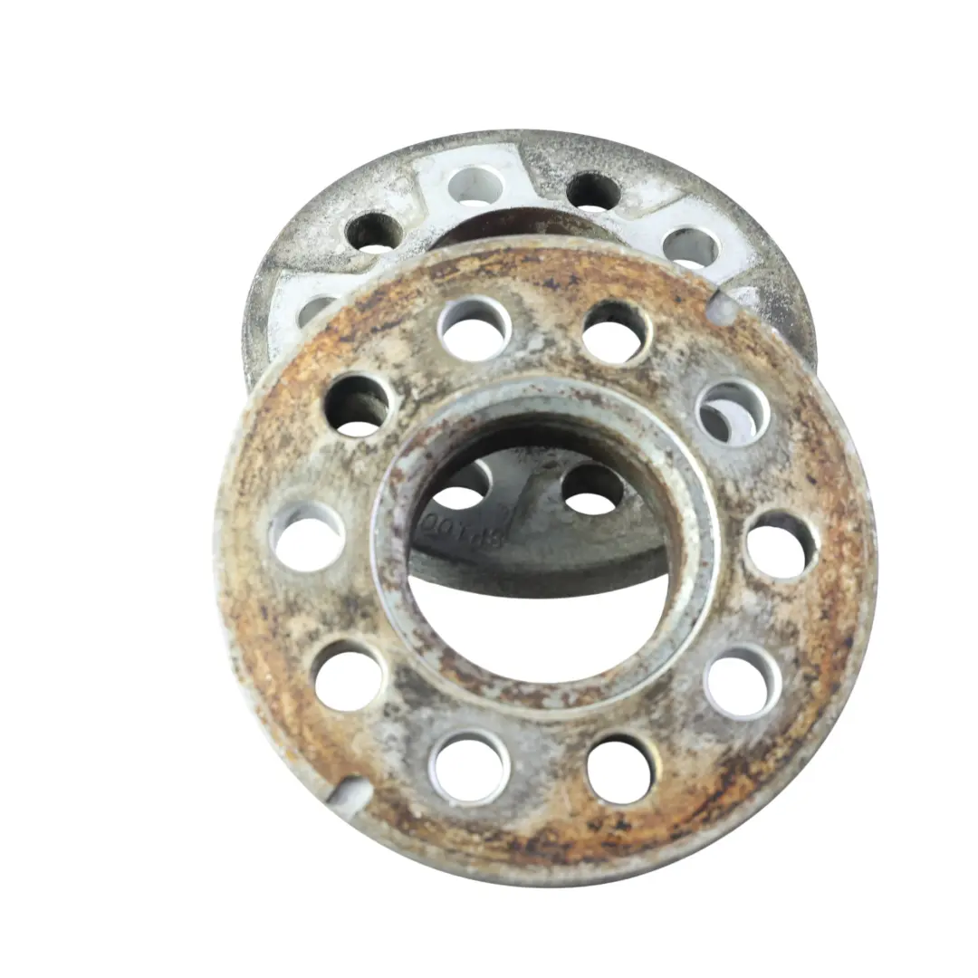  Bimecc Alloy Wheel Spacers Shims Audi 5x112 66.6mm Pair 15mm - SKU SP100C-AL - Part number SP100C-AL