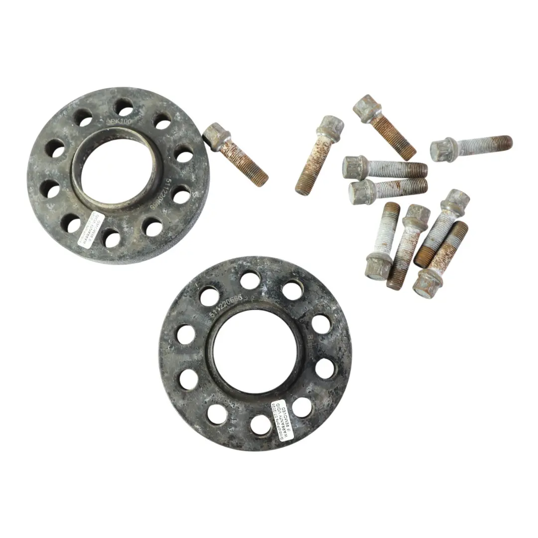  Bimecc Alloy Wheel Spacers Hubcentric Shims Audi 5x112 66.6mm 20mm Set - SKU SPK100 - Part number SPK100