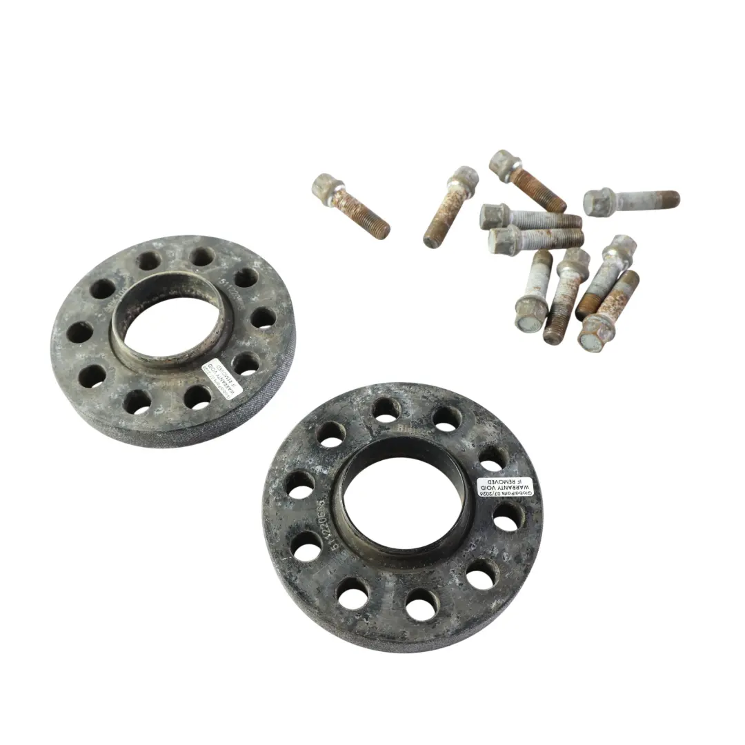  Bimecc Alloy Wheel Spacers Hubcentric Shims Audi 5x112 66.6mm 20mm Set - SKU SPK100 - Part number SPK100