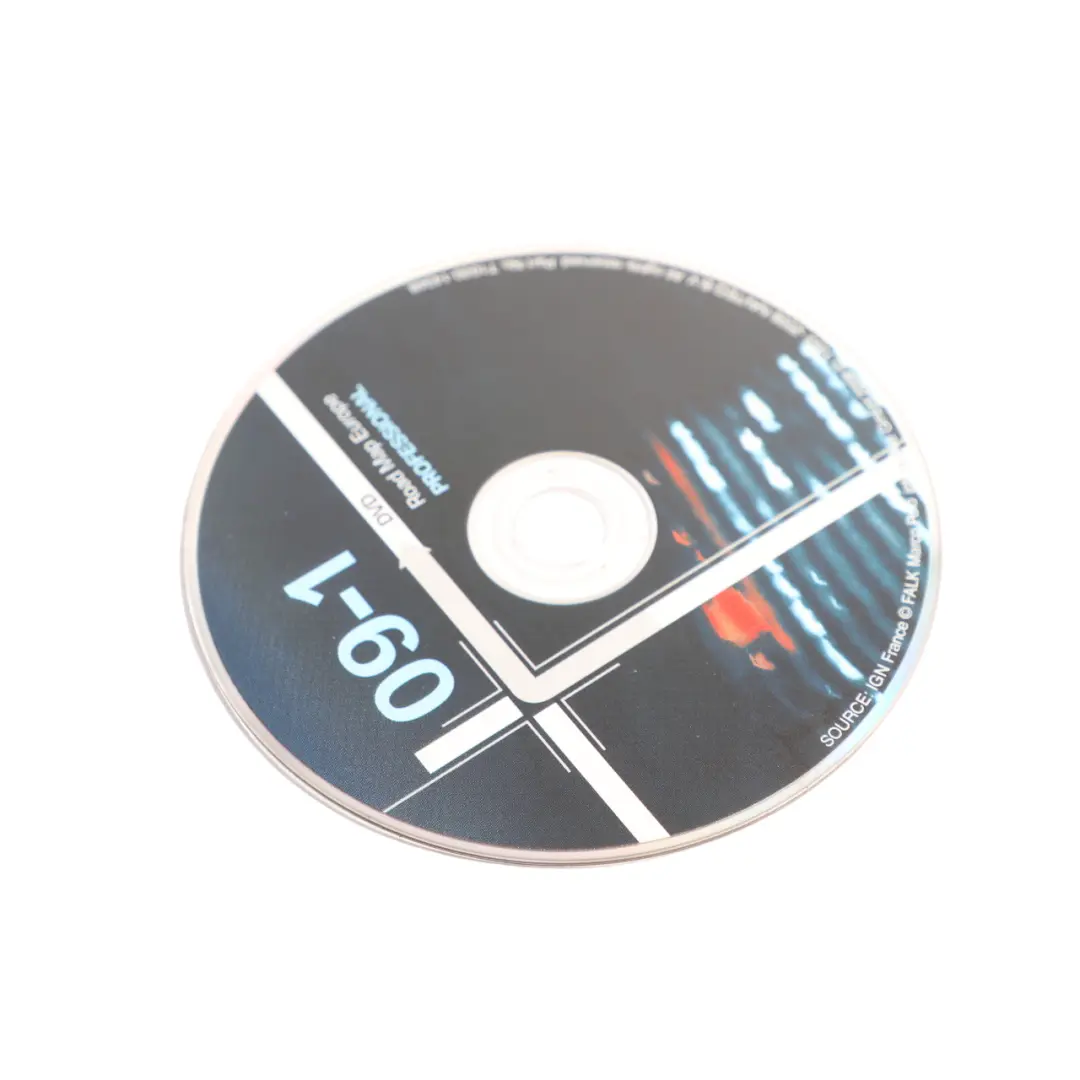 BMW Navigation DVD Disc 2009-1 Road Map Europe - SKU T1000-14348 - Part number T1000-14348