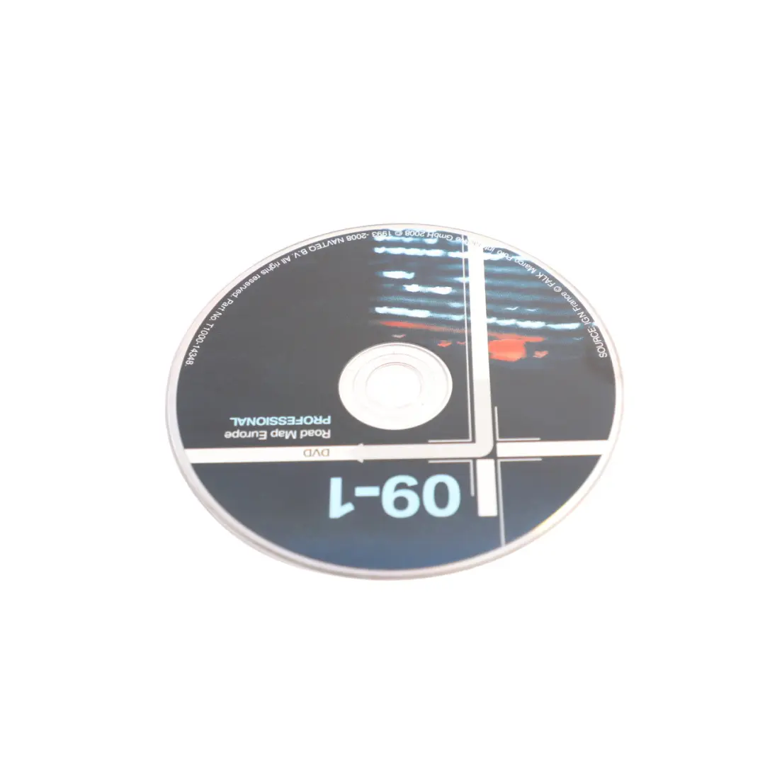 Navigation DVD Disc 2009-1 Road Map Europe to BMW with Part number T1000-14348 BMW Navigation DVD Disc 2009-1 Road Map Europe - SKU T1000-14348 - Part number T1000-14348
