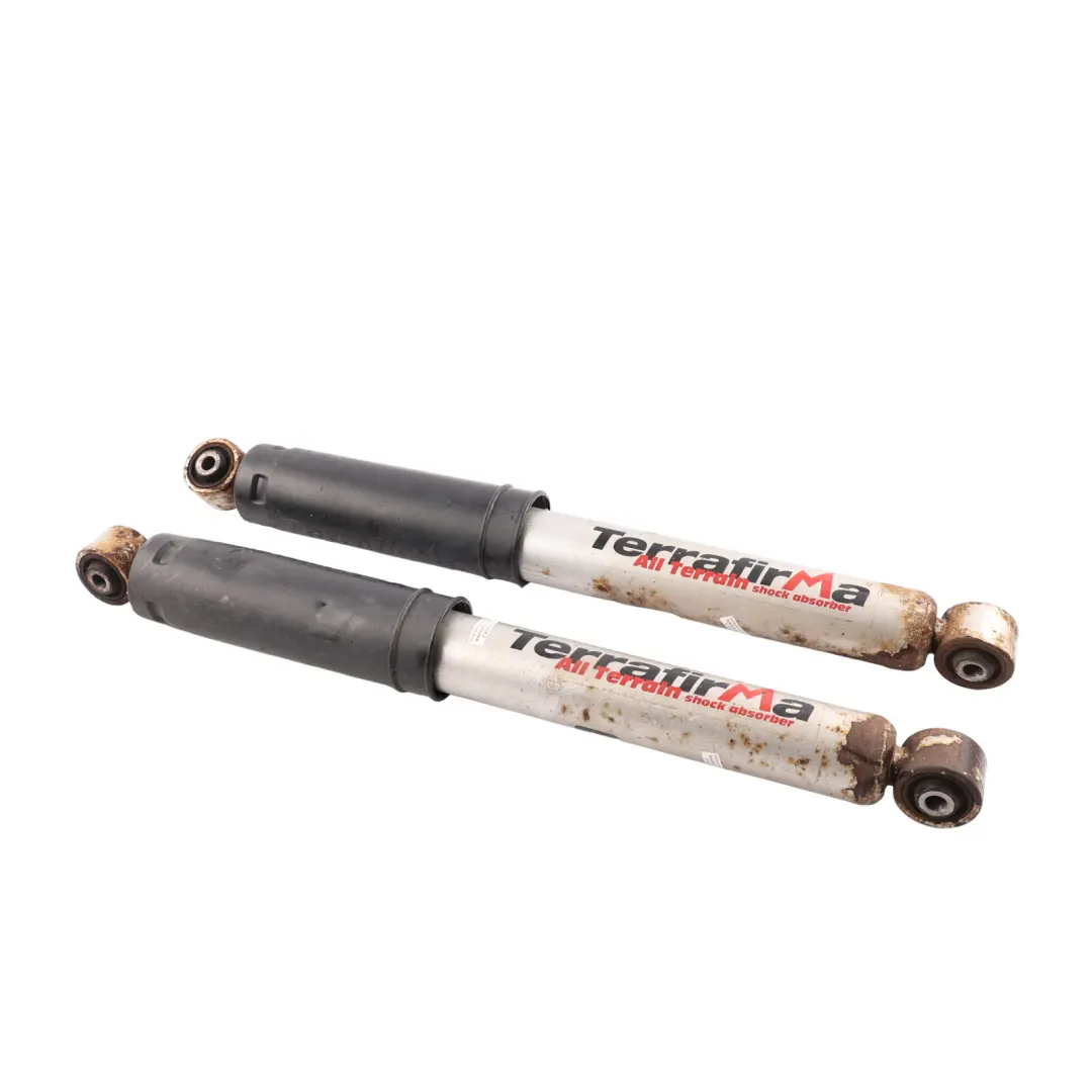 Shock Absorber Left Right N/O/S SET X2 to Land Rover Discovery 2 Rear with Part number TERRAFIRMA Land Rover Discovery 2 Rear Shock Absorber Left Right N/O/S SET X2 - SKU TERRAFIRMA - Part number TERRAFIRMA