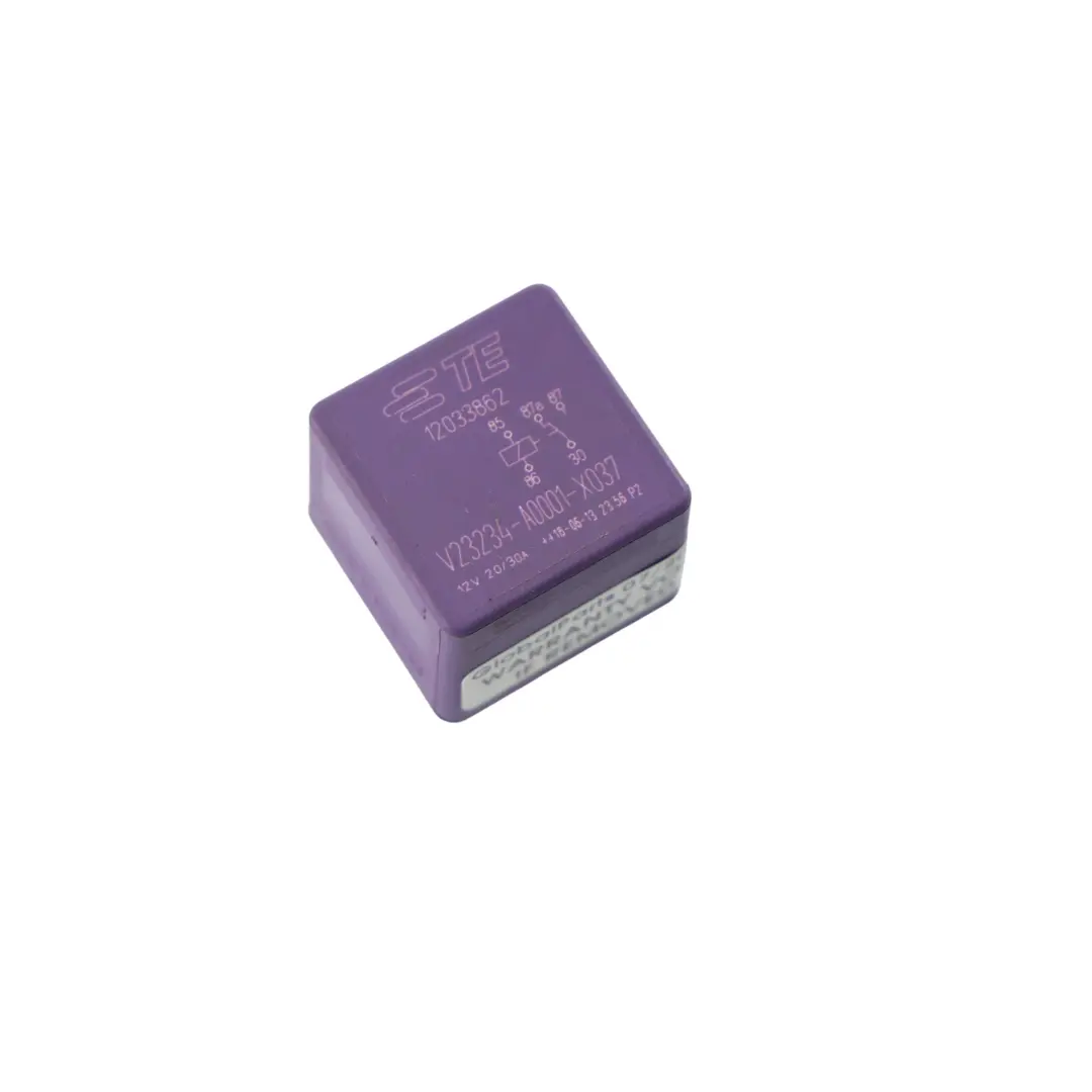 20/30A to Porsche 718 Boxster 982 Relay 12V with Part number V23234-A0001-X037 Porsche 718 Boxster 982 Relay 12V 20/30A - SKU V23234-A0001-X037 - Part number V23234-A0001-X037
