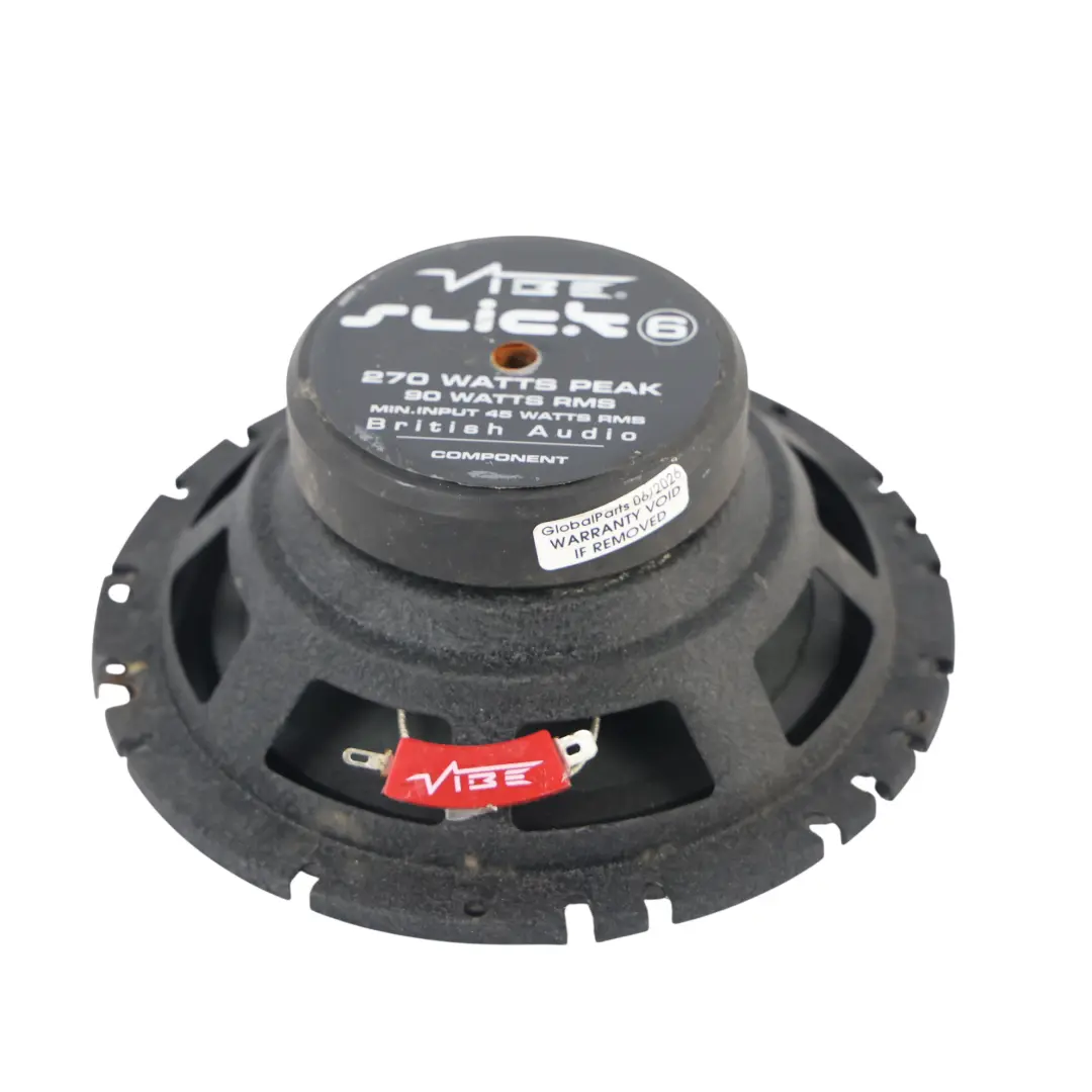 Slick 6C Triaxial Stereo Car Audio Speakers 270W to VIBE with Part number VIBE-COMPONENT VIBE Slick 6C Triaxial Stereo Car Audio Speakers 270W - SKU VIBE-COMPONENT - Part number VIBE-COMPONENT