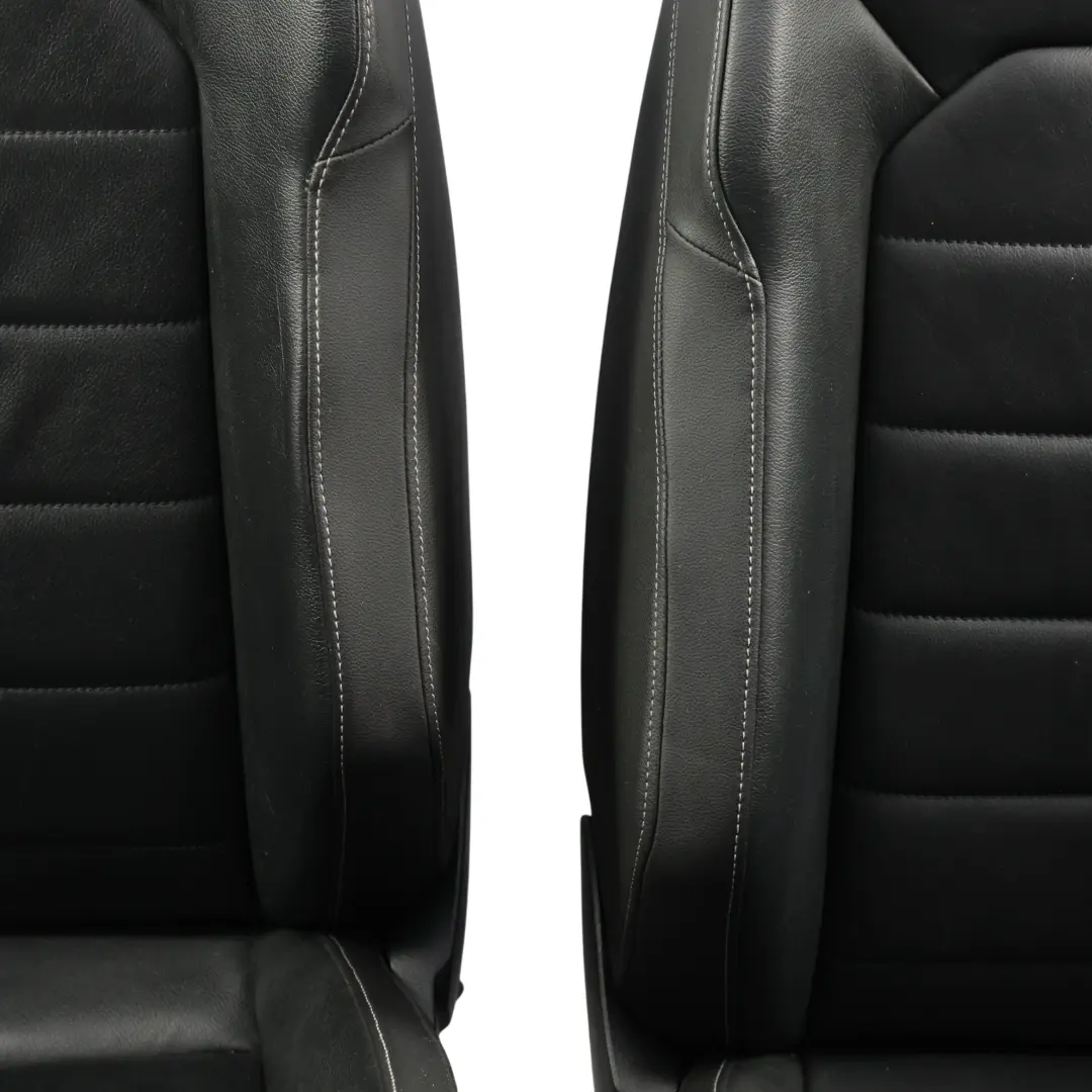 Volkswagen Golf Mk7 R Juego Asientos Cuero Completo Negro Calefactados - SKU VW-GOLF-SEATS-LEATHER-SET - Número de pieza VW-GOLF-SEATS-LEATHER-SET