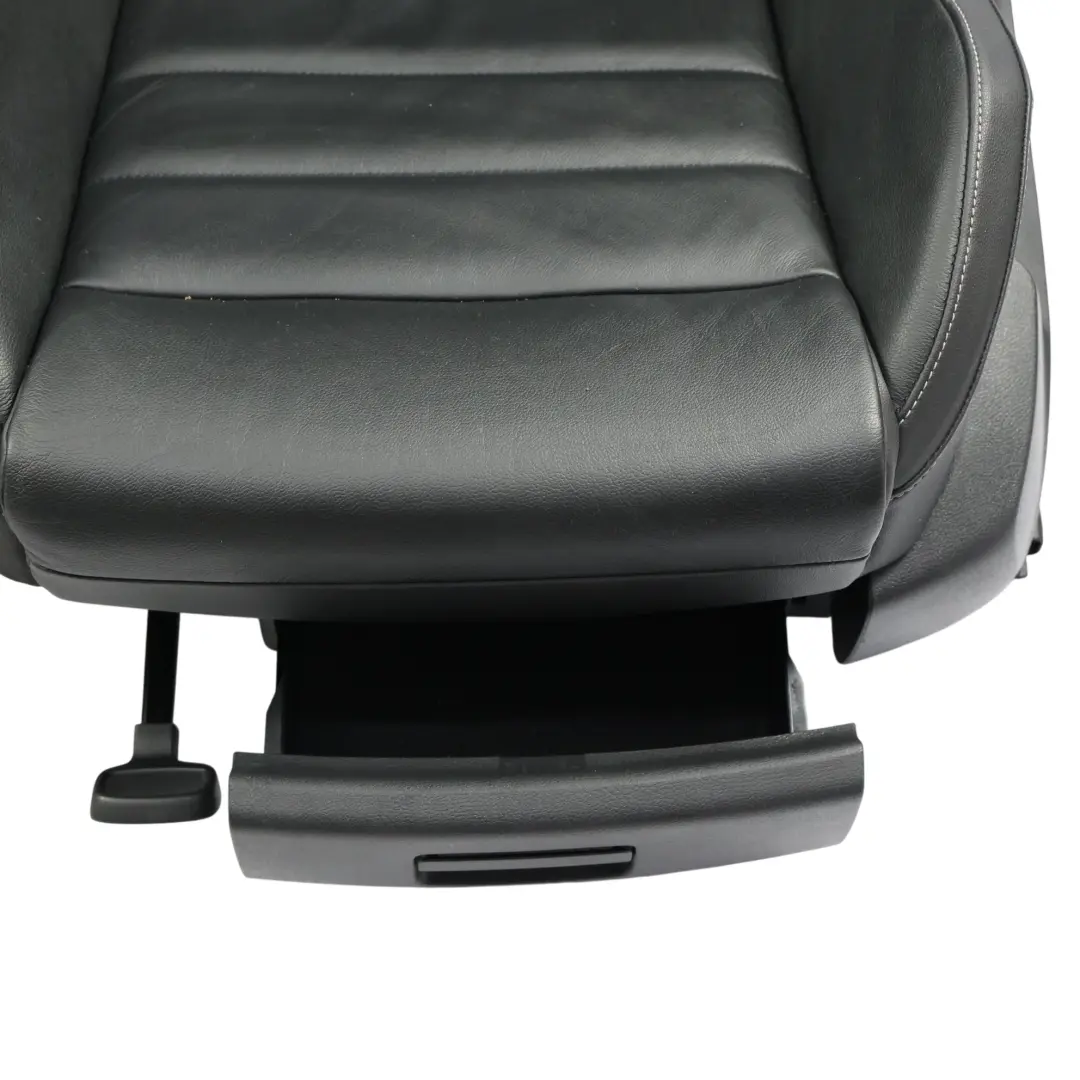 Volkswagen Golf Mk7 R Full Leather Seat Set Black Leather Heated - SKU VW-GOLF-SEATS-LEATHER-SET - Part number VW-GOLF-SEATS-LEATHER-SET