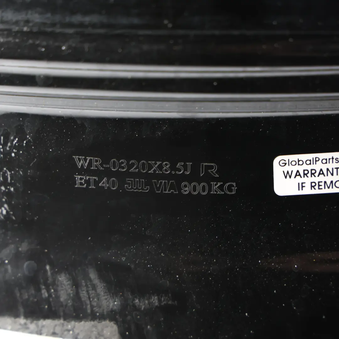 Wolfrace Eurosport Alloy Wheel Rim VIA Black 20" 8J ET:40 to with Part number WOLFRACE-VIA-20 Wolfrace Eurosport Alloy Wheel Rim VIA Black 20" 8J ET:40 - SKU WOLFRACE-VIA-20-1 - Part number WOLFRACE-VIA-20