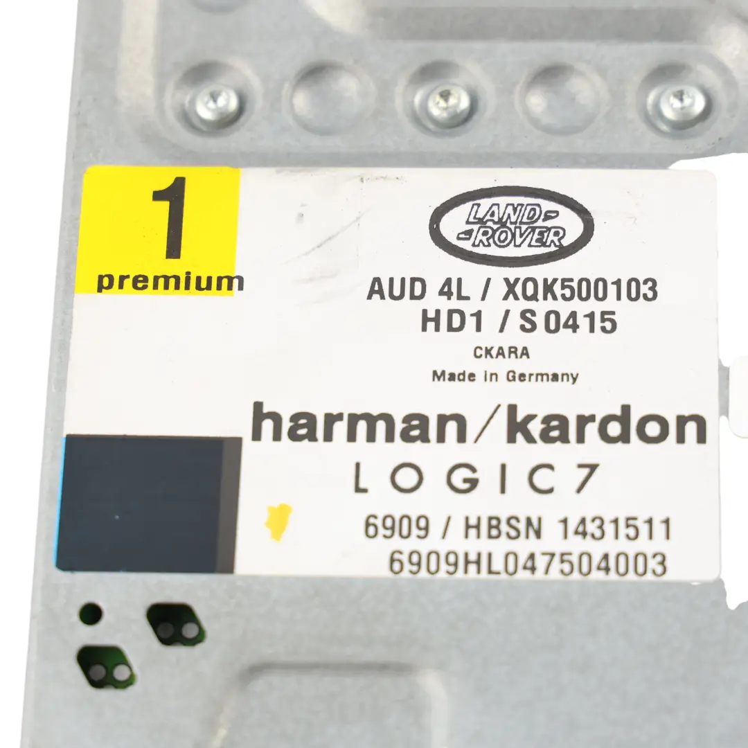 Land Rover Discovery 3 L319 Amplificatore Radio Harman Kardon Logic 7 - SKU XQK500103 - Numero di parte XQK500103