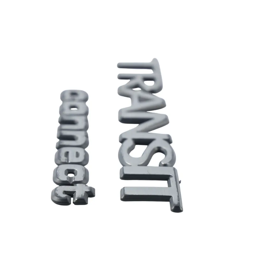 Emblema Scritta Modello Cromato per Ford Transit Connect Badge con numero di parte YC15-V402A16-AB Ford Transit Connect Badge Emblema Scritta Modello Cromato - SKU YC15-V402A16-AB - Numero di parte YC15-V402A16-AB