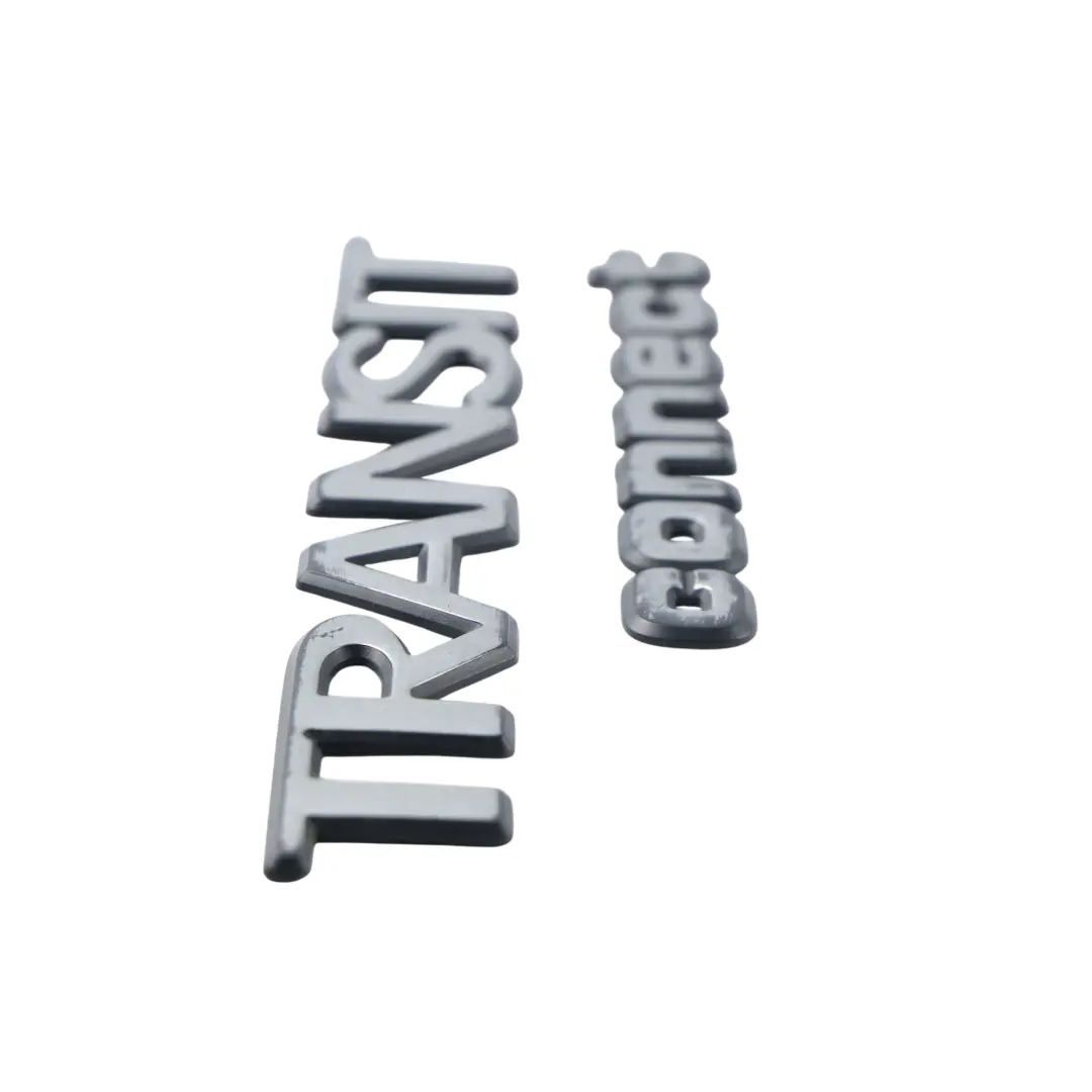 Emblem Schriftzug Modell Chrom für Ford Transit Connect mit Teilenummer YC15-V402A16-AB Ford Transit Connect Emblem Schriftzug Modell Chrom - SKU YC15-V402A16-AB - Teilenummer YC15-V402A16-AB