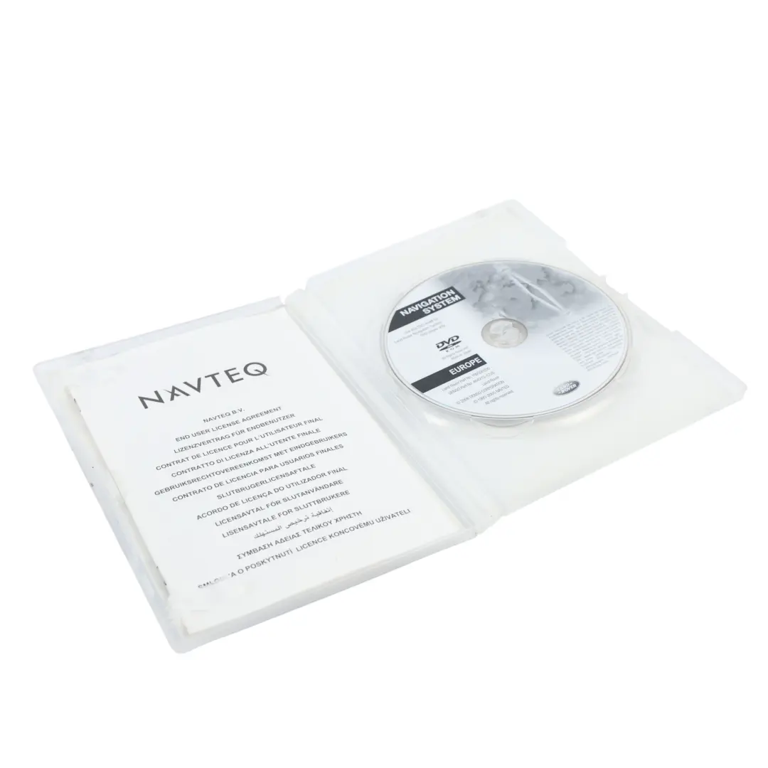 Mappa Navigazione Europa Occidentale 2006-2007 per Range Rover L322 CD con numero di parte YIW500200 Range Rover L322 CD Mappa Navigazione Europa Occidentale 2006-2007 - SKU YIW500200 - Numero di parte YIW500200