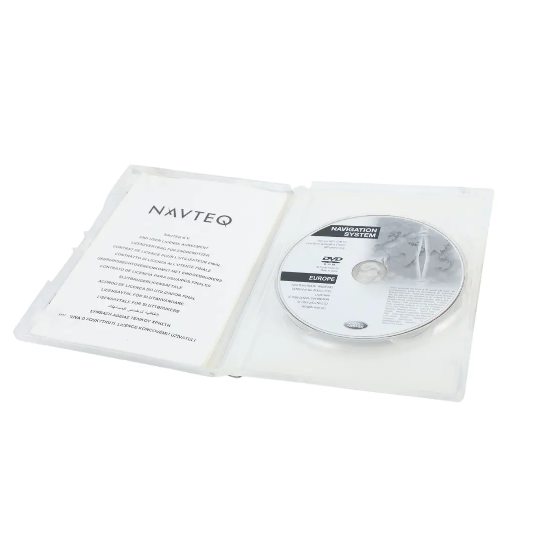 Carte Navigation Europe Occidentale 2006-2007 pour Range Rover L322 CD à propos du numéro de pièce YIW500200 Range Rover L322 CD Carte Navigation Europe Occidentale 2006-2007 - SKU YIW500200 - Numéro de pièce YIW500200