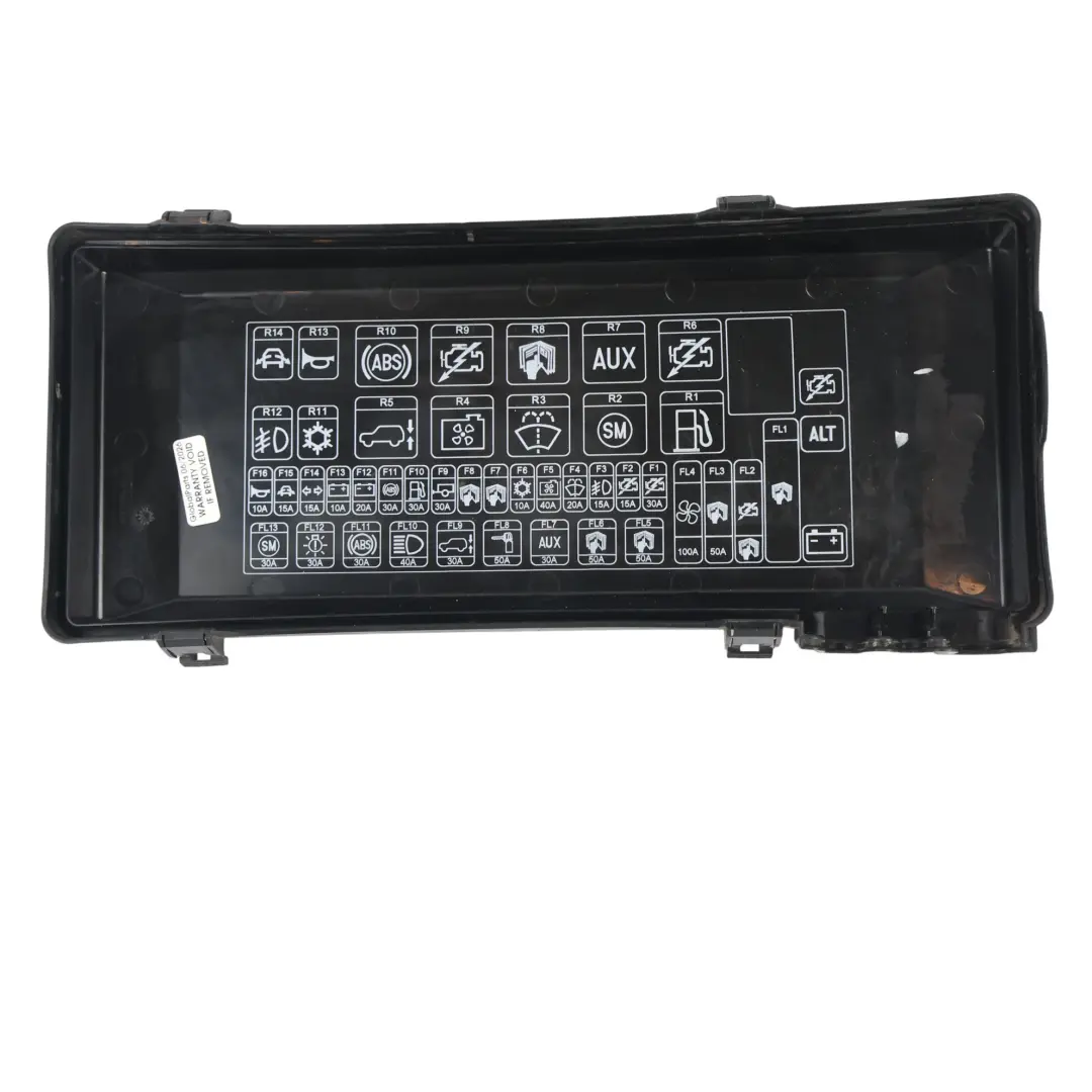 Land Rover Discovery 2 L318 Tapa Superior Caja Fusibles 1H2Z-14A003-AA - SKU YQH100970 - Número de pieza YQH100970