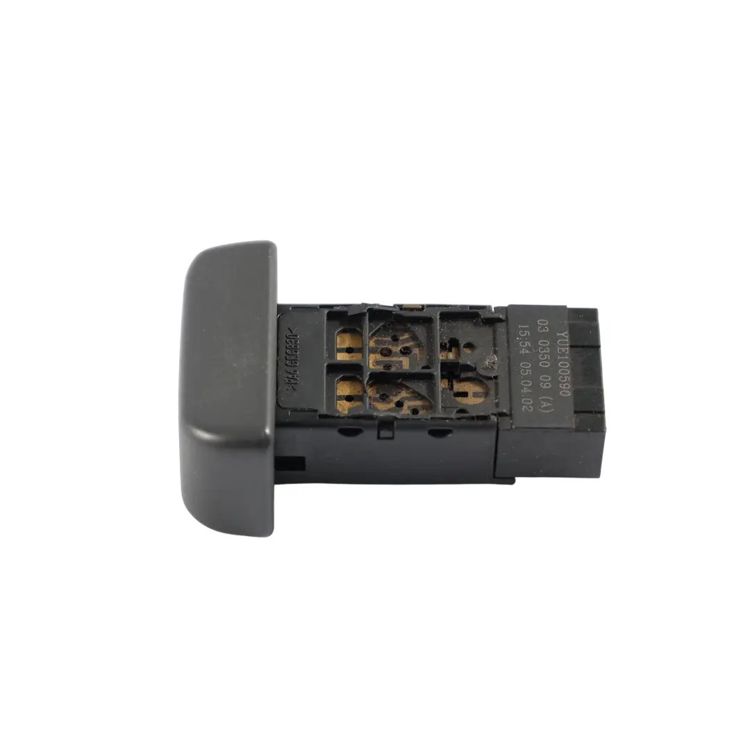 Wiper Washer Switch Button to Land Rover Discovery 2 L318 Rear with Part number YUE100590 Land Rover Discovery 2 L318 Rear Wiper Washer Switch Button - SKU YUE100590 - Part number YUE100590