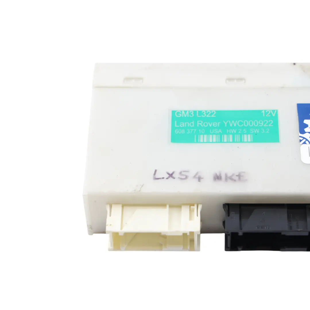Body Control Module BCM ECU 4.4 V8 Petrol to Range Rover L322 with Part number YWC000922 Range Rover L322 Body Control Module BCM ECU 4.4 V8 Petrol - SKU YWC000922 - Part number YWC000922