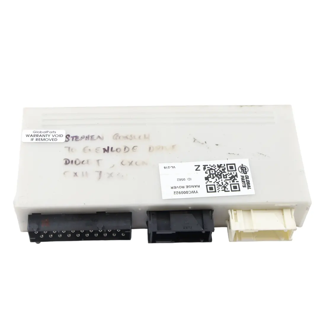 Range Rover L322 Módulo Control Carrocería BCM ECU 4.4 V8 Gasolina - SKU YWC000922 - Número de pieza YWC000922