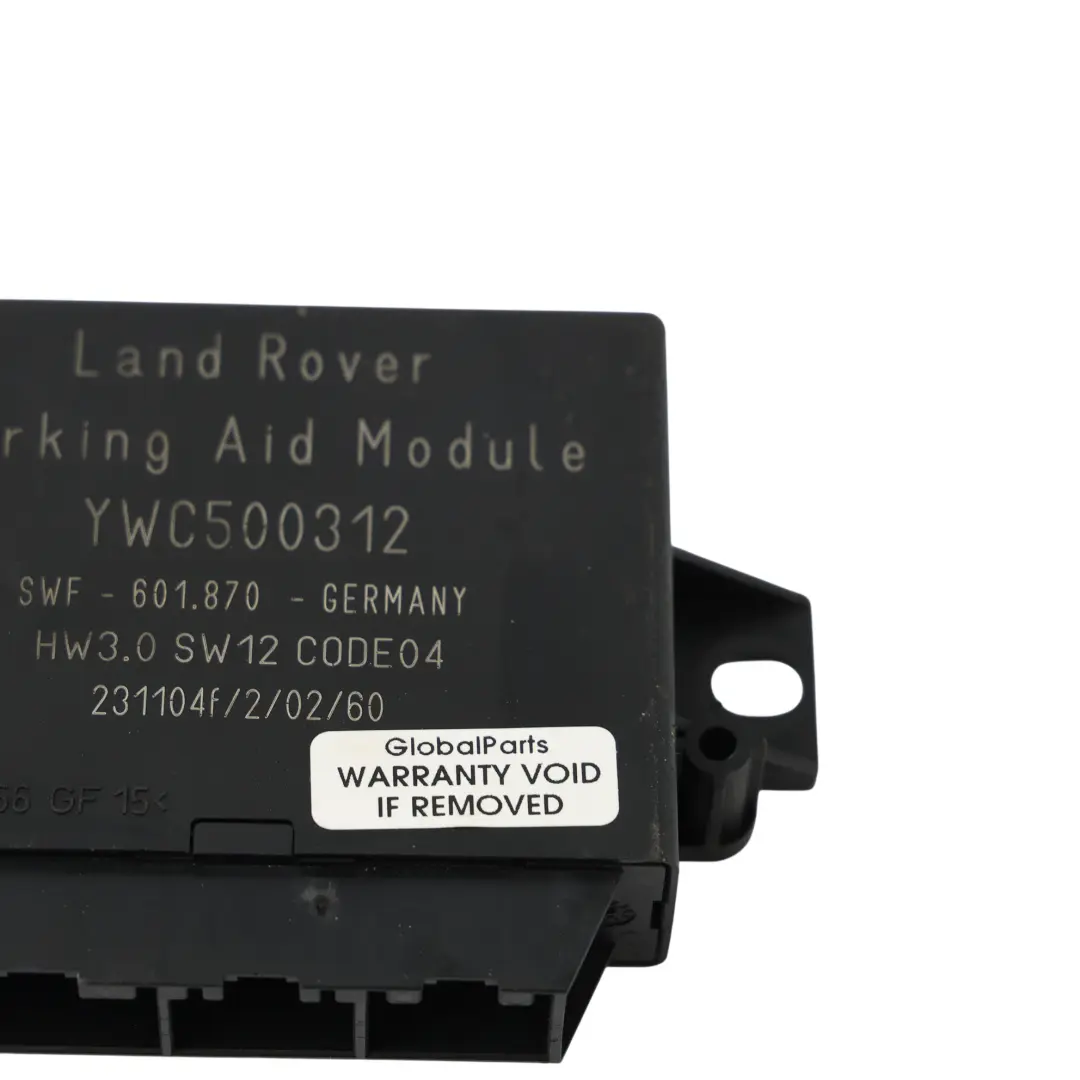 Land Rover Discovery 3 L319 Modulo Sensori Parcheggio Centralina ECU - SKU YWC500312 - Numero di parte YWC500312