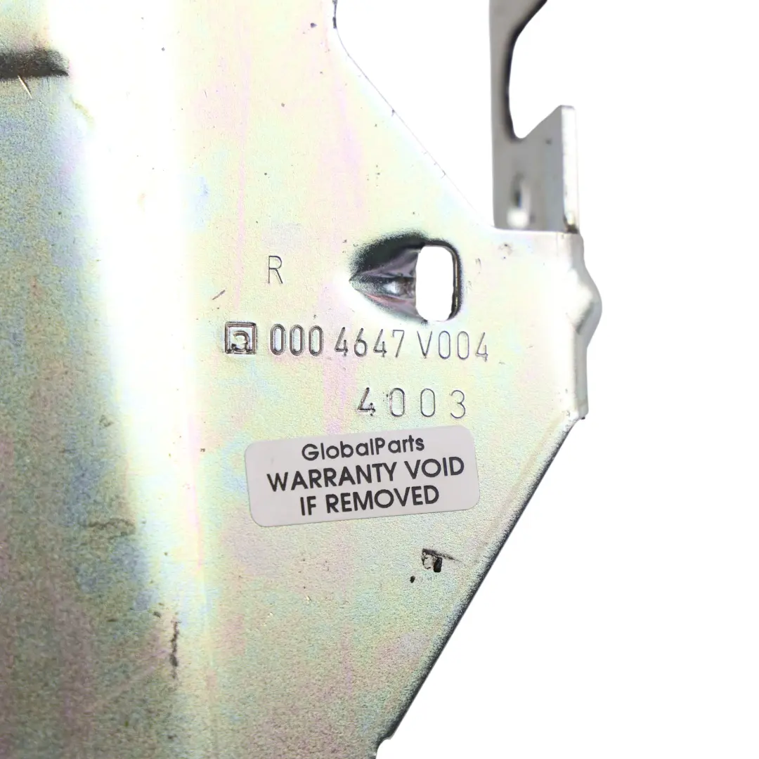 Smart Fortwo C450 Door Lock Cover Plate Bracket Front Right O/S - SKU 0004647V004 - Part number 0004647V004