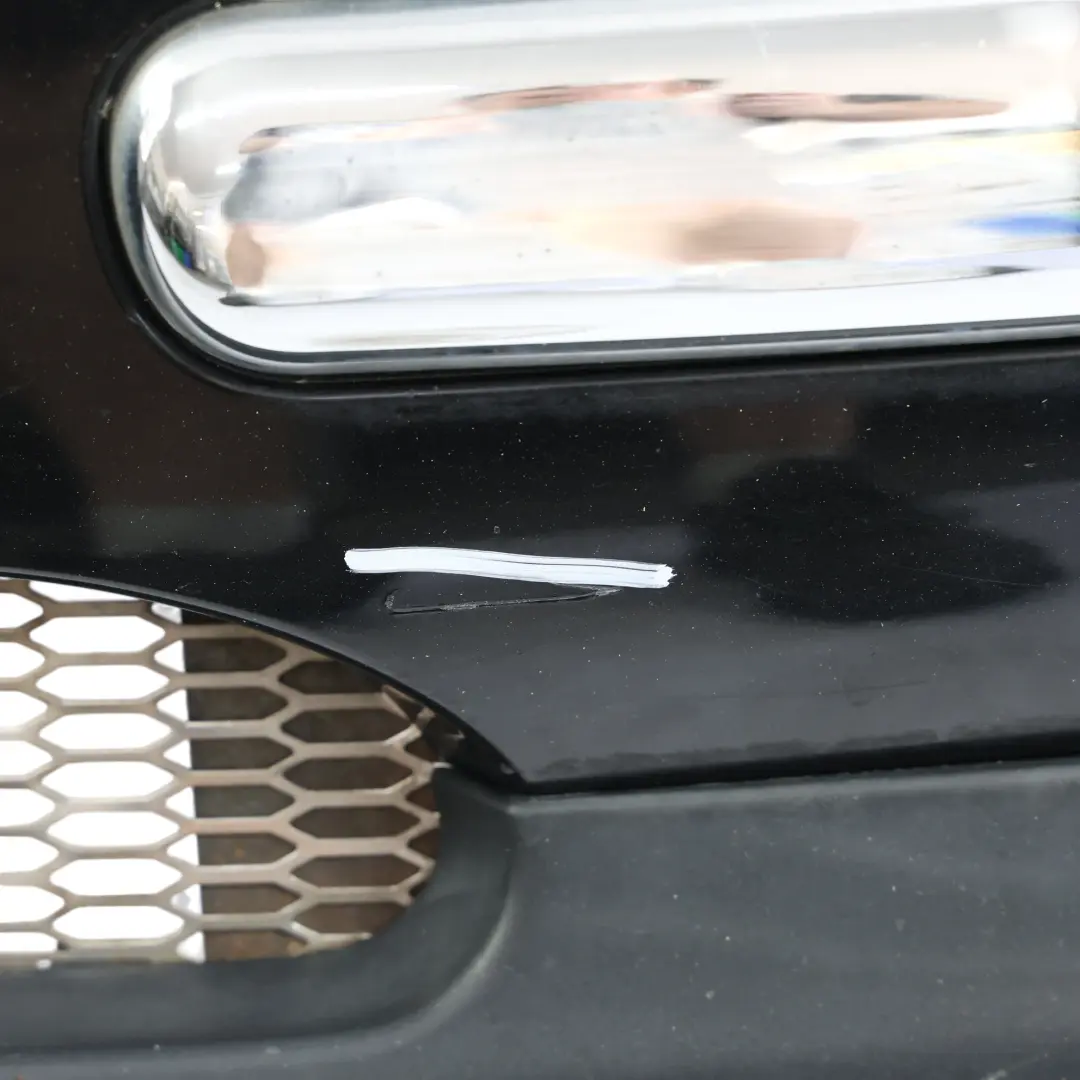Front Bumper Panel Cosmosschwarz Cosmos Black - 303 to Mini Cooper R50 with Part number 0029895 Mini Cooper R50 Front Bumper Panel Cosmosschwarz Cosmos Black - 303 - SKU 0029895-COS - Part number 0029895