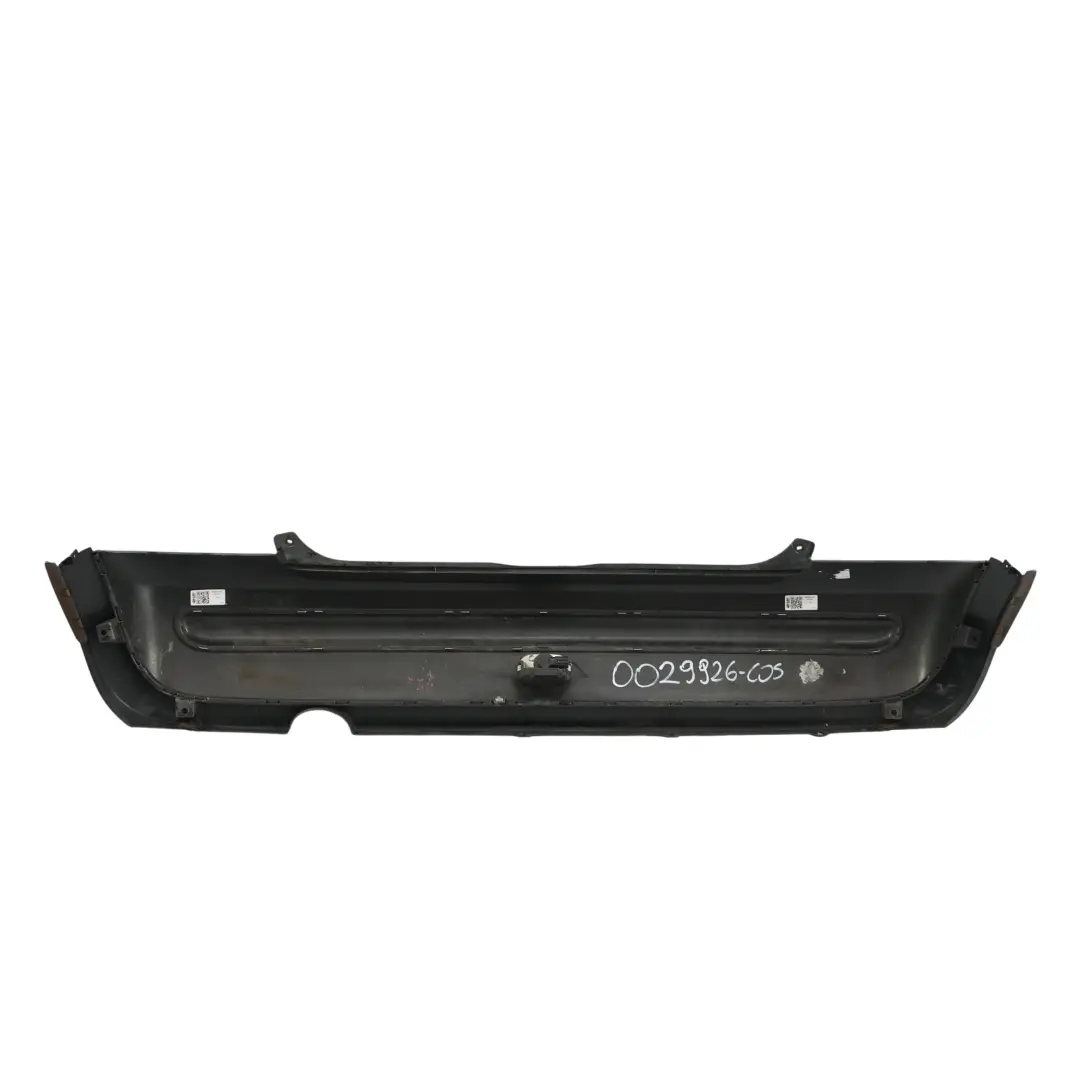 Bumper Panel PDC Holes Cosmosschwarz Cosmos Black - 303 to MINI Cooper R50 Rear with Part number 0029926 MINI Cooper R50 Rear Bumper Panel PDC Holes Cosmosschwarz Cosmos Black - 303 - SKU 0029926-COS - Part number 0029926