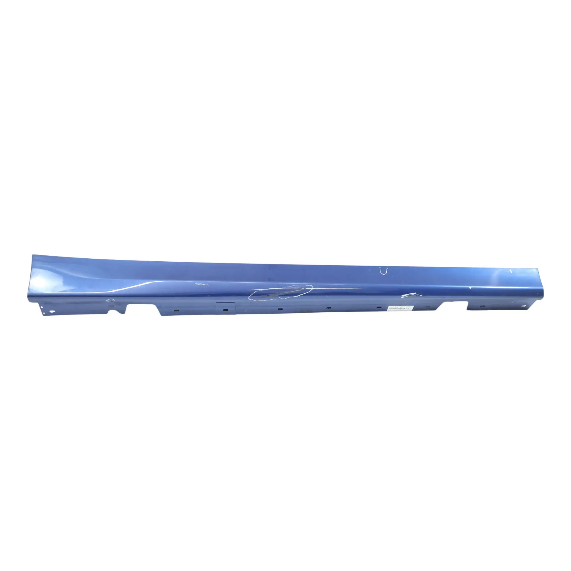 BMW E90 E91 Sill Strip Side Skirt Right O/S Montegoblau Blau Blue - A51
