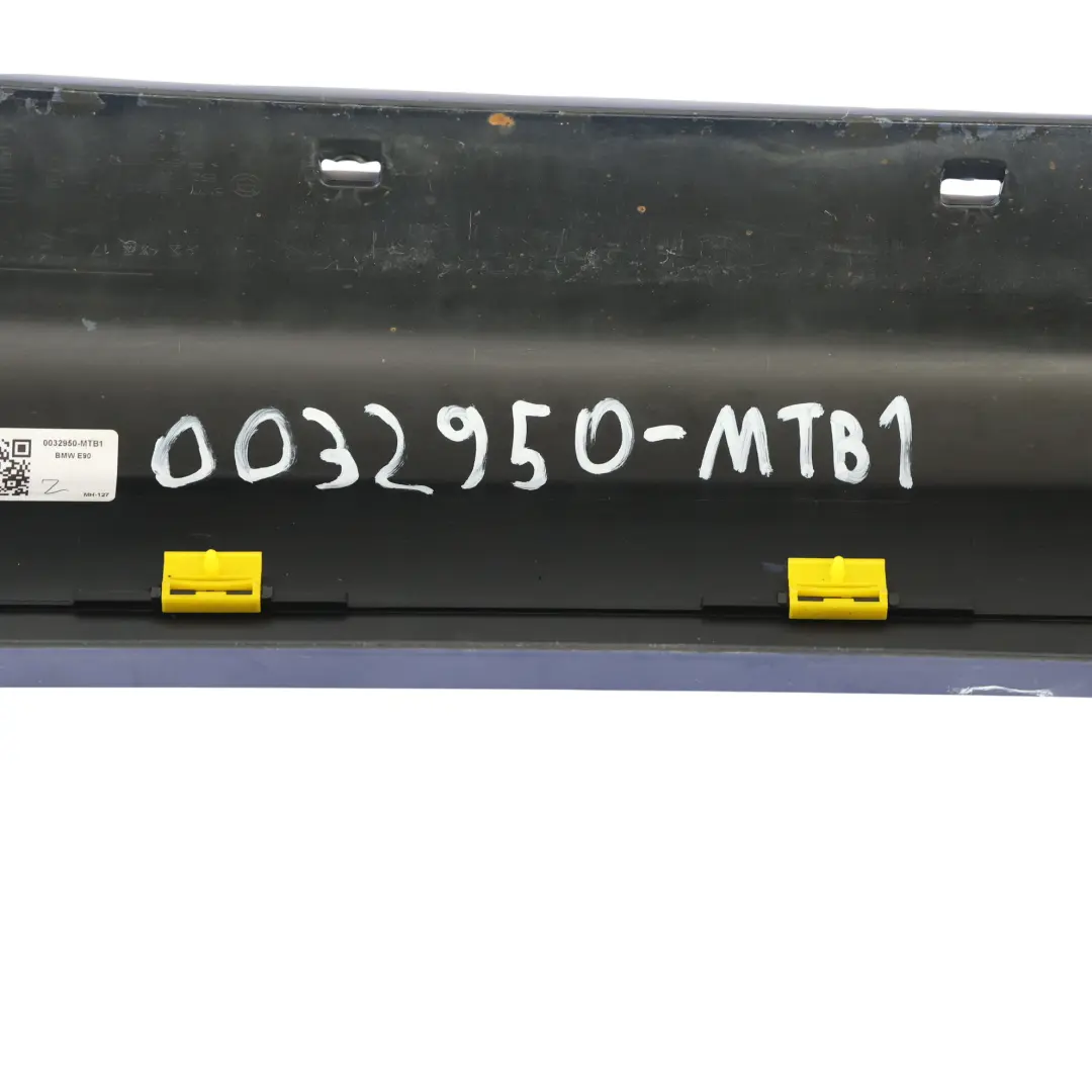 BMW E90 E91 Faldón lateral derecho Montegoblau Blau Blue - SKU 0032950-MTB1 - Número de pieza 51770032950