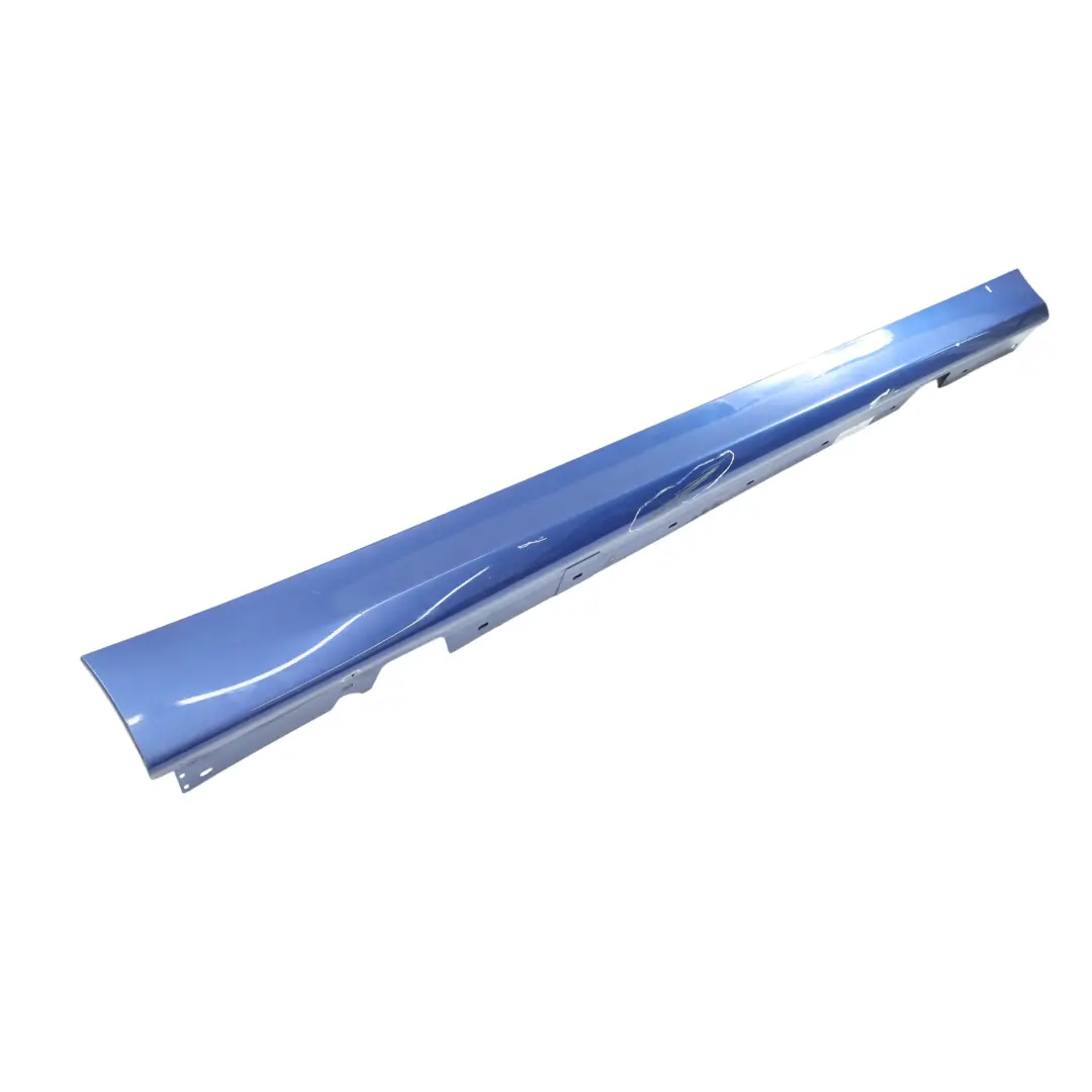 Sill Strip Side Skirt Right O/S Montegoblau Blau Blue - A51 to BMW E90 E91 with Part number 51770032950 BMW E90 E91 Sill Strip Side Skirt Right O/S Montegoblau Blau Blue - A51 - SKU 0032950-MTB1 - Part number 51770032950