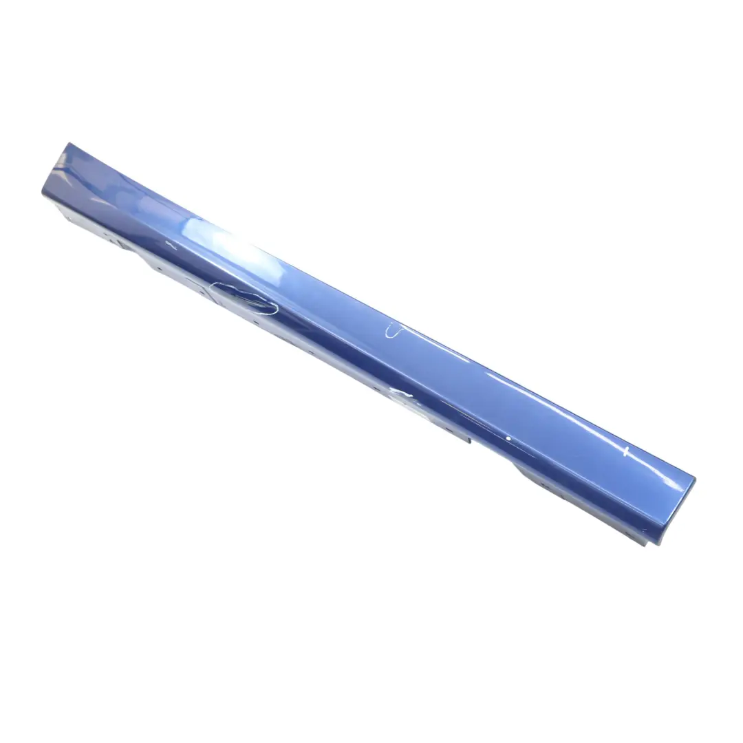 Sill Strip Side Skirt Right O/S Montegoblau Blau Blue - A51 to BMW E90 E91 with Part number 51770032950 BMW E90 E91 Sill Strip Side Skirt Right O/S Montegoblau Blau Blue - A51 - SKU 0032950-MTB1 - Part number 51770032950