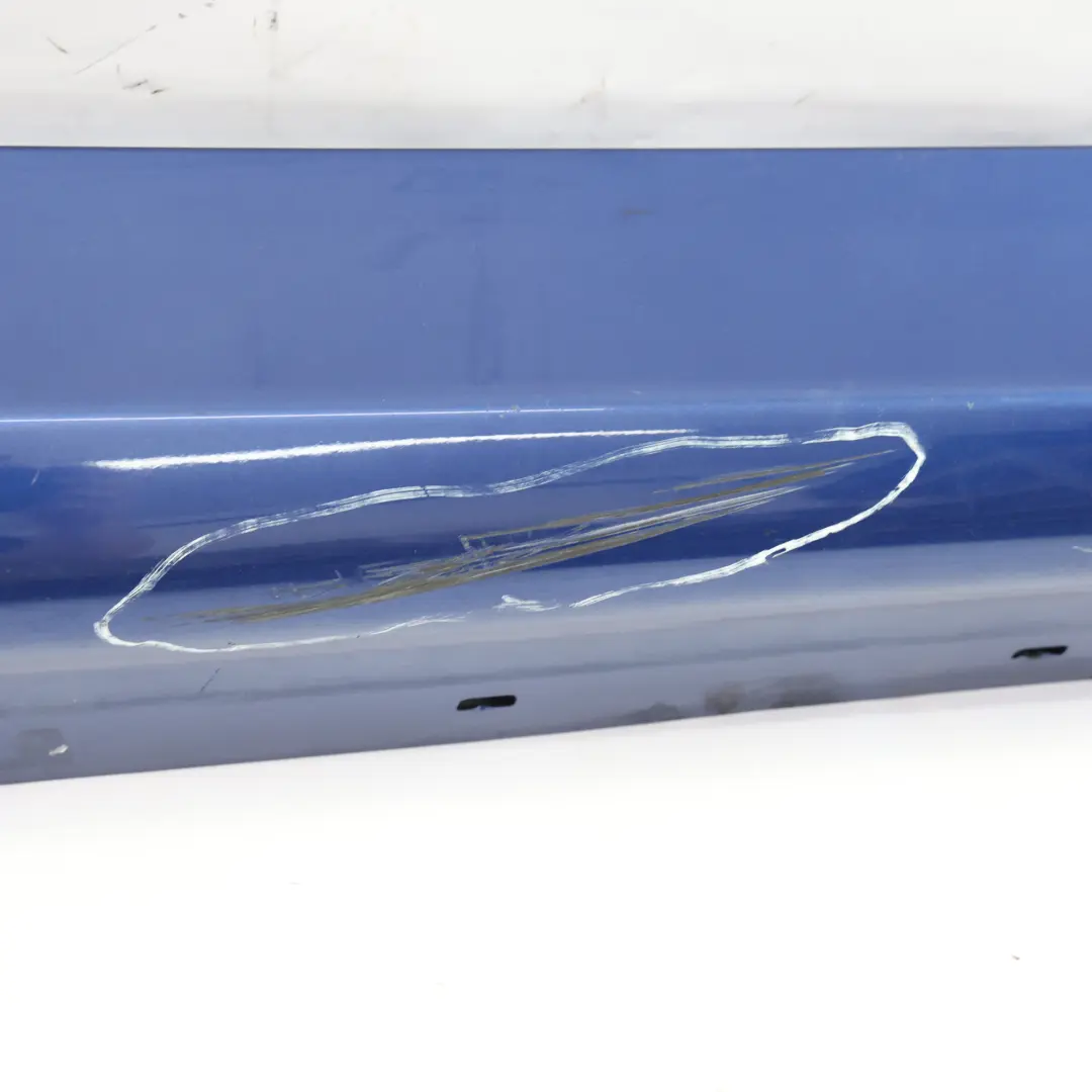 BMW E90 E91 Sill Strip Side Skirt Right O/S Montegoblau Blau Blue - A51 - SKU 0032950-MTB1 - Part number 51770032950