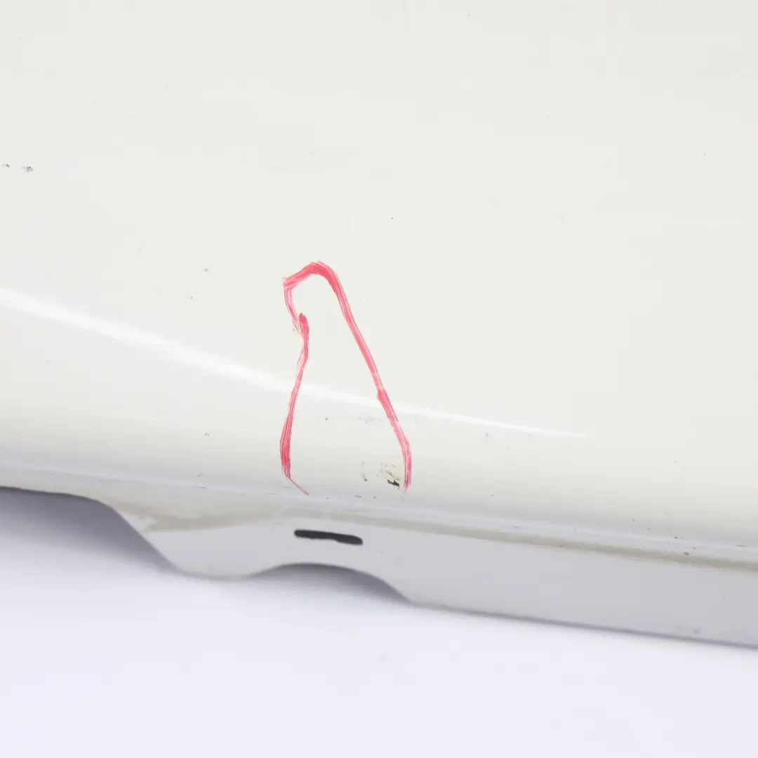 BMW 3 Series E90 E91 Batticalcagno Modanatura Laterale Sinistra Bianco Alpino - SKU 0032951-AW - Numero di parte 0032951