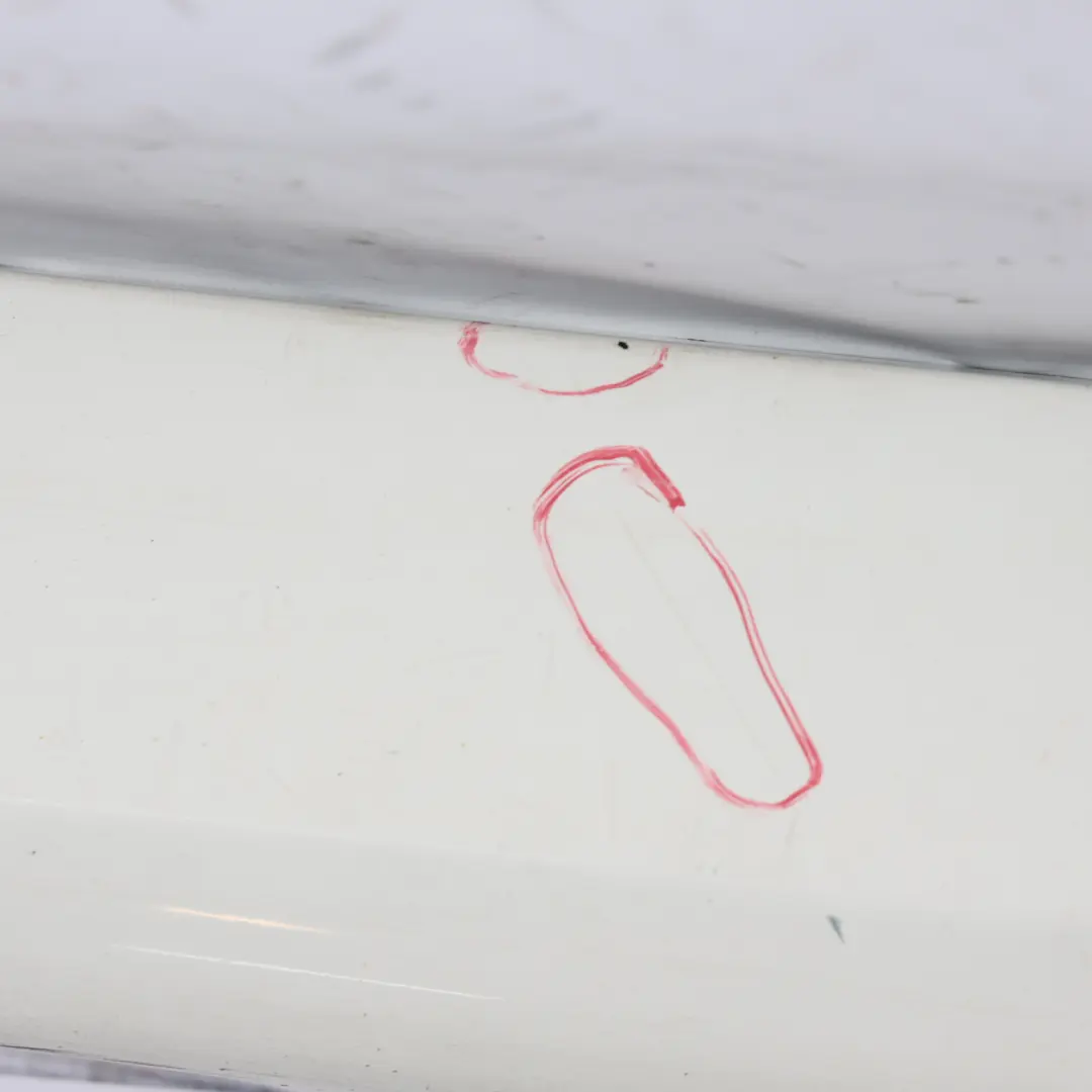 BMW 3 Series E90 E91Tira Lateral Umbral Izquierda Blanco Alpino - SKU 0032951-AW - Número de pieza 0032951