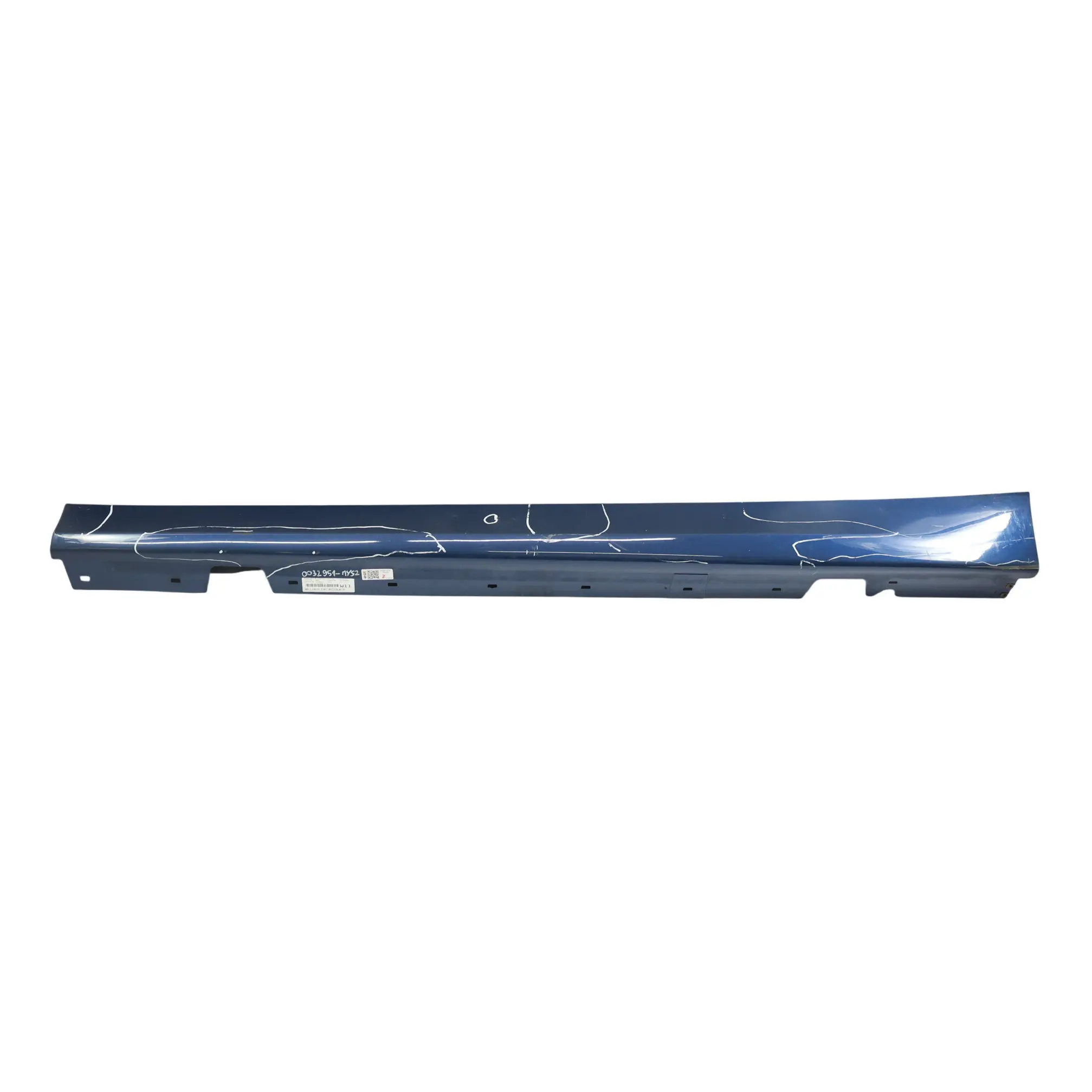 BMW E90 E91 Cover Sill Strip Side Trim Skirt Left N/S Mystic Blue Metallic - A07