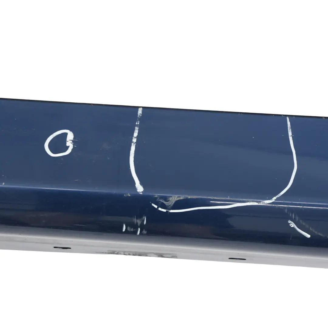 BMW E90 E91 Cover Sill Strip Side Trim Skirt Left N/S Mystic Blue Metallic - A07 - SKU 0032951-MYS2 - Part number 0032951