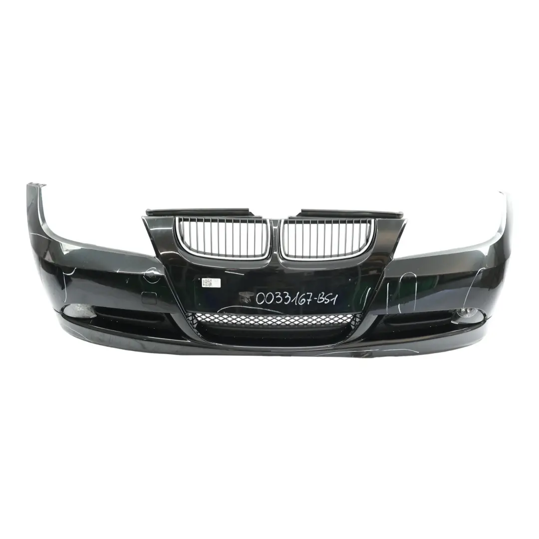 £*BMW 3 Series E90 E91 Complete Front Bumper Trim Panel Black Sapphire - 475 to with Part number 0033167 £*BMW 3 Series E90 E91 Complete Front Bumper Trim Panel Black Sapphire - 475 - SKU 0033167-BS1 - Part number 0033167
