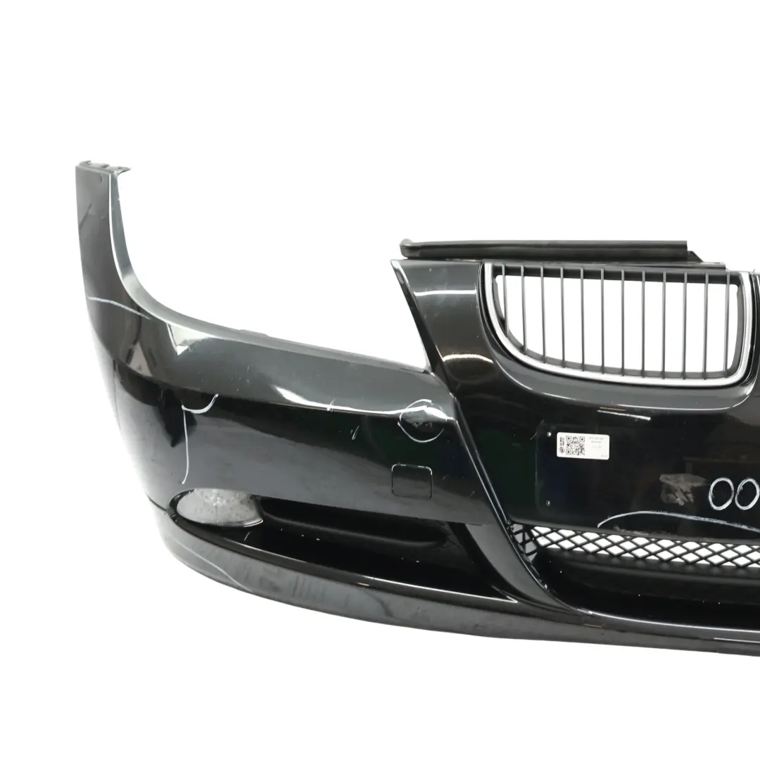  £*BMW 3 Series E90 E91 Complete Front Bumper Trim Panel Black Sapphire - 475 - SKU 0033167-BS1 - Part number 0033167