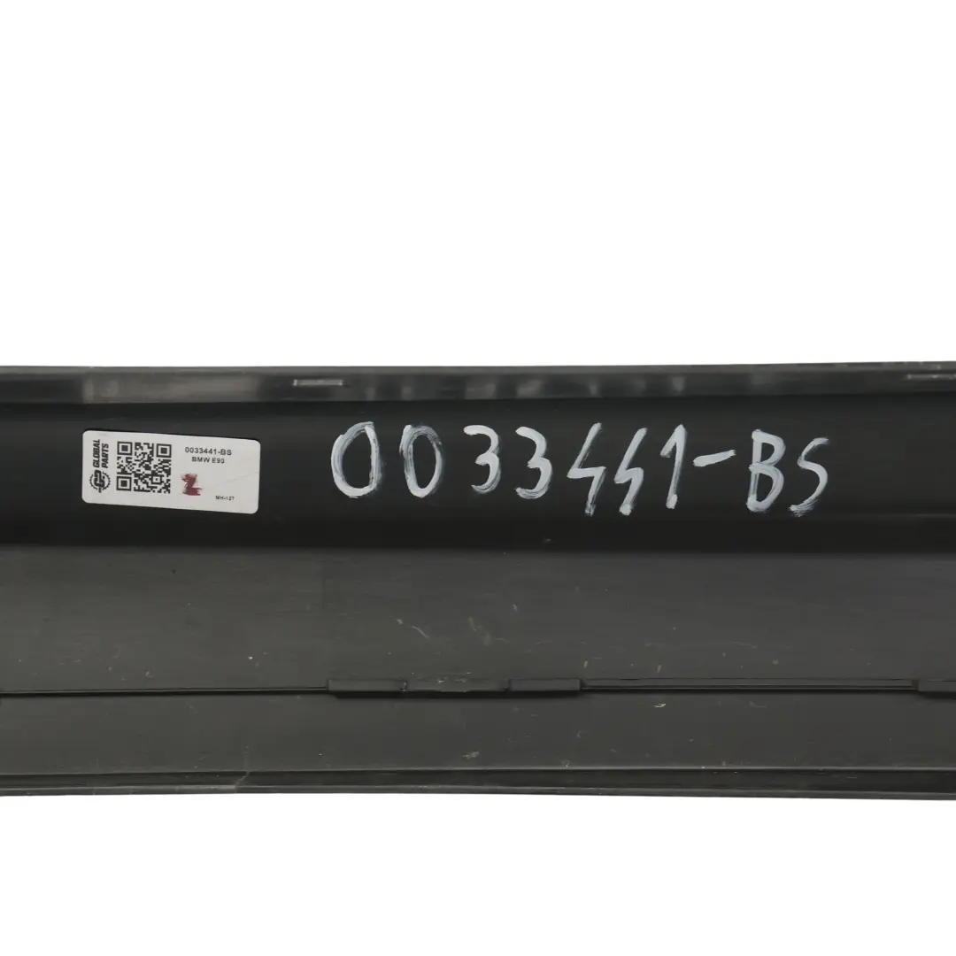 BMW E90 M Sport Schwellerleiste Blende Schweller Links Black Sapphire Schwarz - SKU 0033441-BS - Teilenummer 0033441