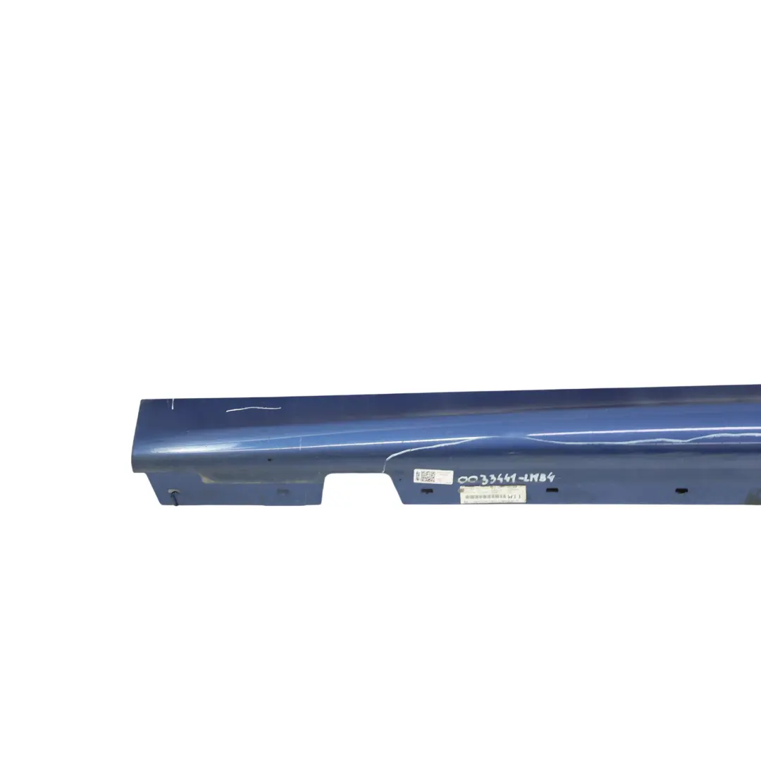 Listwa Próg Lewy M-Pakiet Le Mans Blau 381 do BMW E90 o numerze 0033441 BMW E90 Listwa Próg Lewy M-Pakiet Le Mans Blau 381 - SKU 0033441-LMB4 - Numer Części 0033441