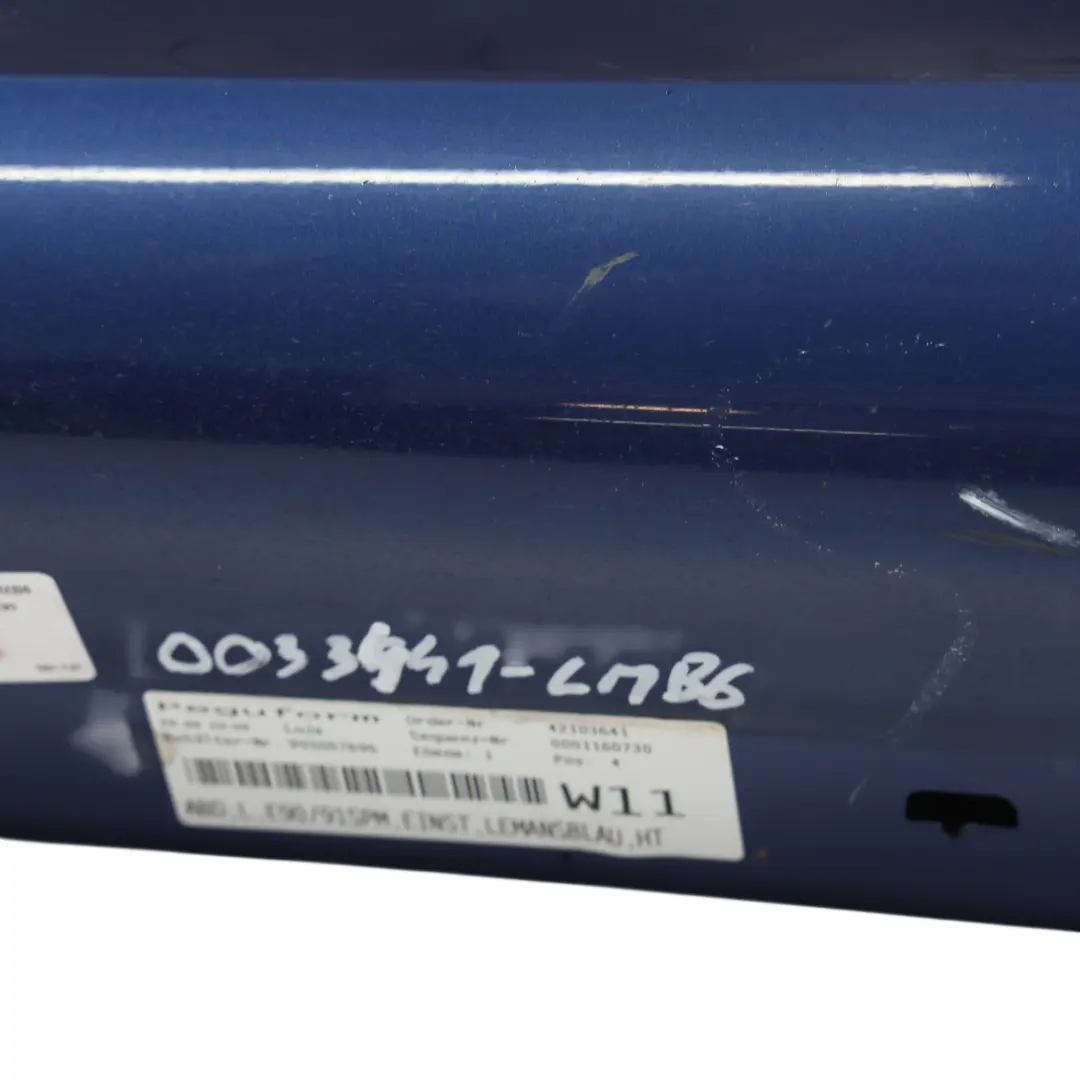 Sill Strip Side Skirt Left N/S Le Mans Blau Blue - 381 to BMW E90 E91 M Sport with Part number 0033441 BMW E90 E91 M Sport Sill Strip Side Skirt Left N/S Le Mans Blau Blue - 381 - SKU 0033441-LMB6 - Part number 0033441