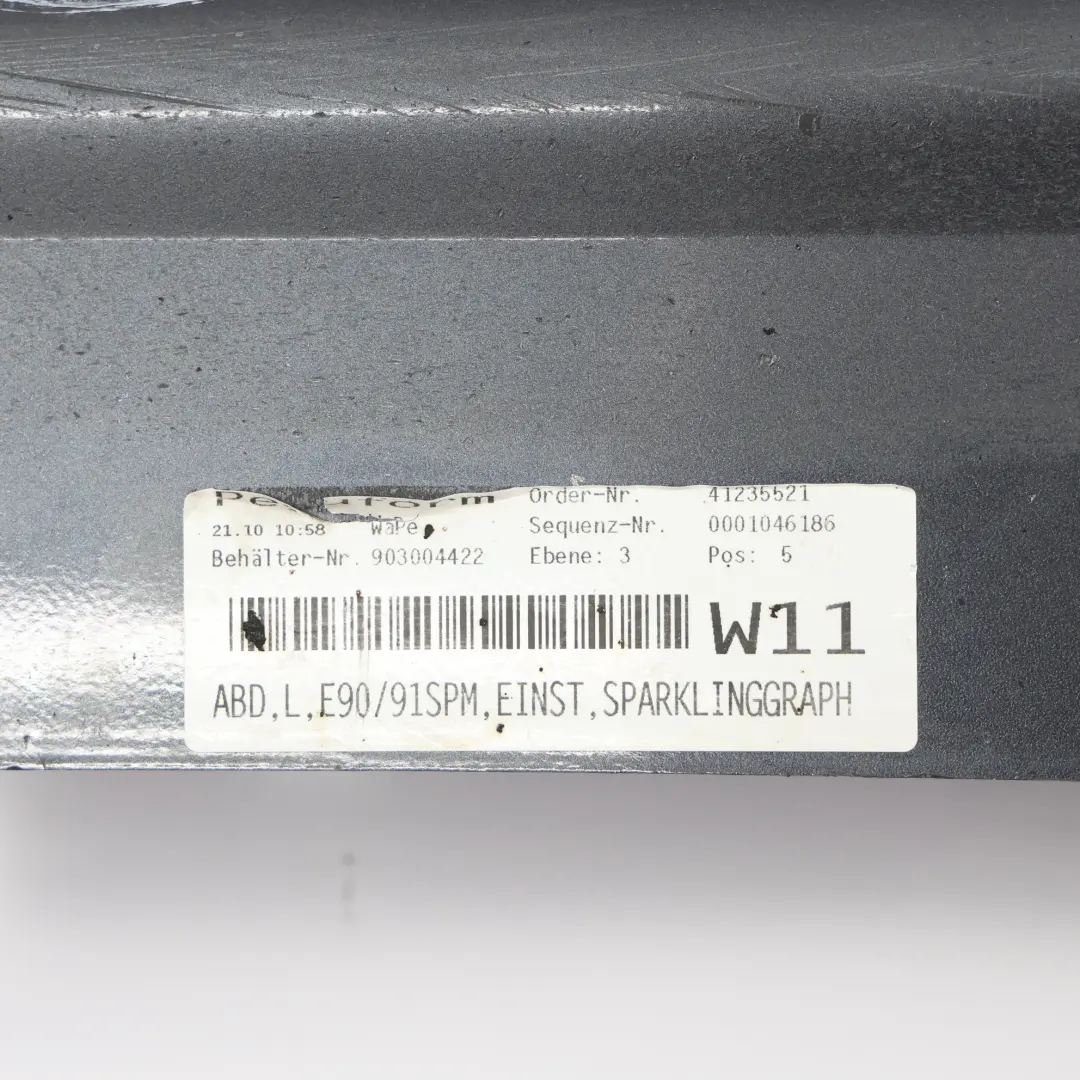 BMW E90 Próg Listwa Nakładka Lewy M-Pakiet Graphit - SKU 0033441-SG4 - Numer Części 0033441