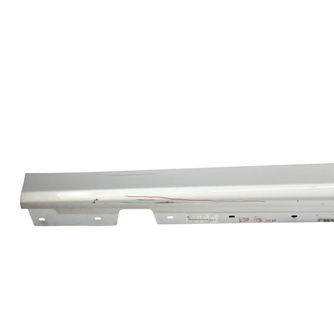 Sill Strip Side Skirt Left N/S Titansilber Metallic - 354 to BMW 3 E90 E91 M Sport with Part number 0033441 BMW 3 E90 E91 M Sport Sill Strip Side Skirt Left N/S Titansilber Metallic - 354 - SKU 0033441-TS - Part number 0033441