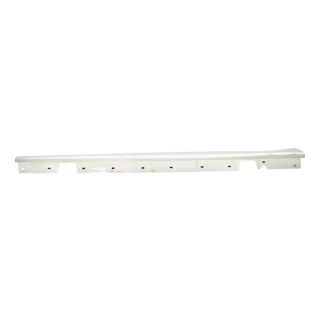 Sill Strip Side Skirt Left N/S Titansilber Silver 354 to BMW E90 E91 M Sport with Part number 0033441 BMW E90 E91 M Sport Sill Strip Side Skirt Left N/S Titansilber Silver 354 - SKU 0033441-TS1 - Part number 0033441